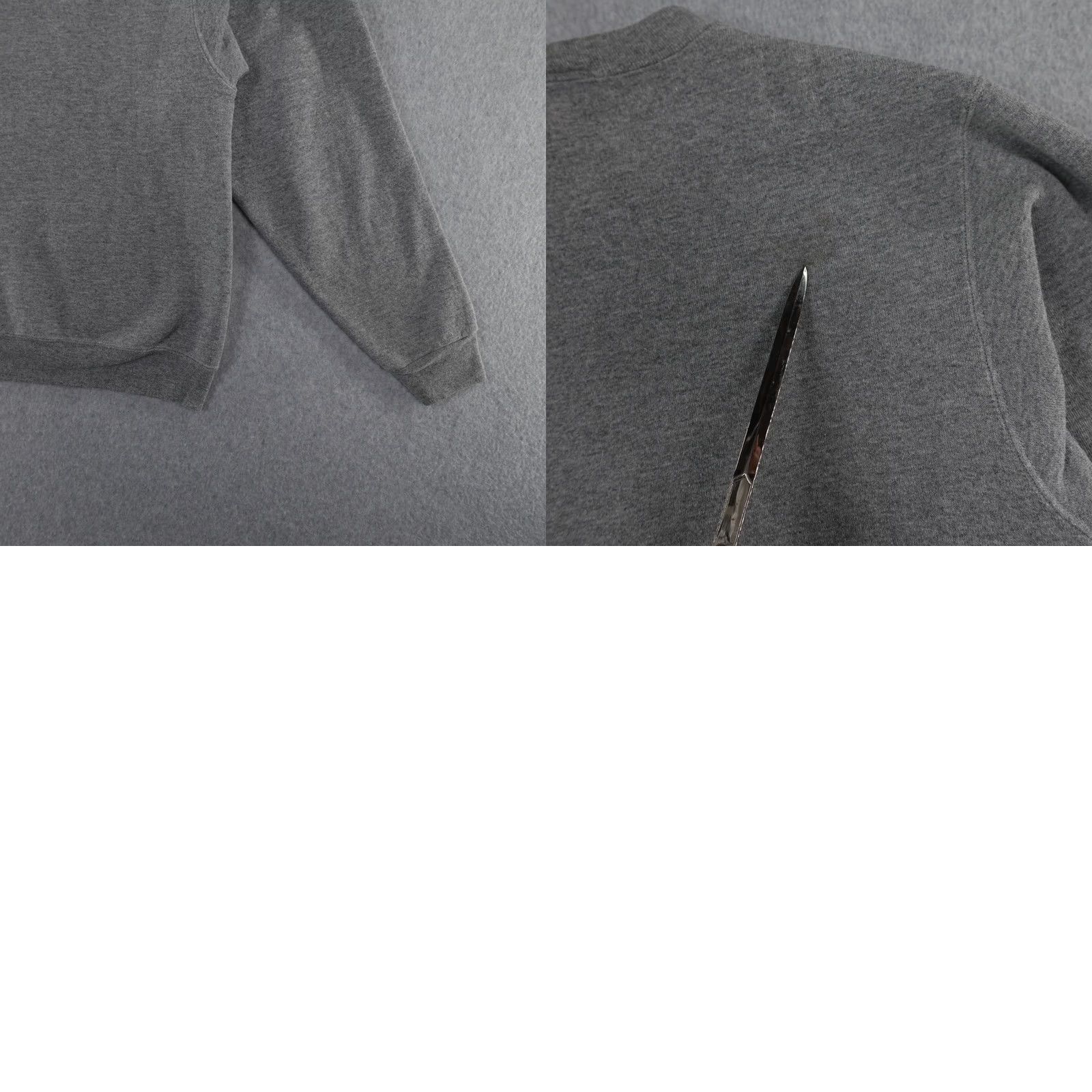 Vintage VINTAGE Campus Collection Sweatshirt Shirt Mens Small (19X24) Gray Sweatshirt Pullover 90s? Size US S / EU 44-46 / 1 - 9 Thumbnail