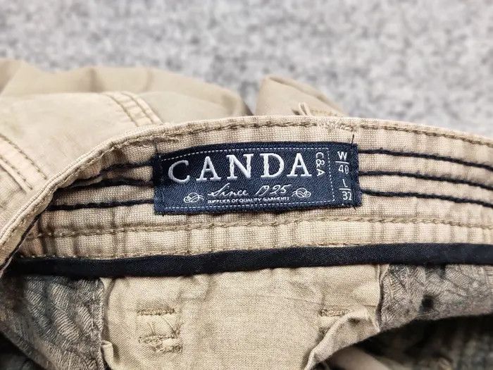 Japanese Brand Vintage 90's Cargo Pants Travis Scott Japan Zip Pocket Size US 36 / EU 52 - 9 Thumbnail
