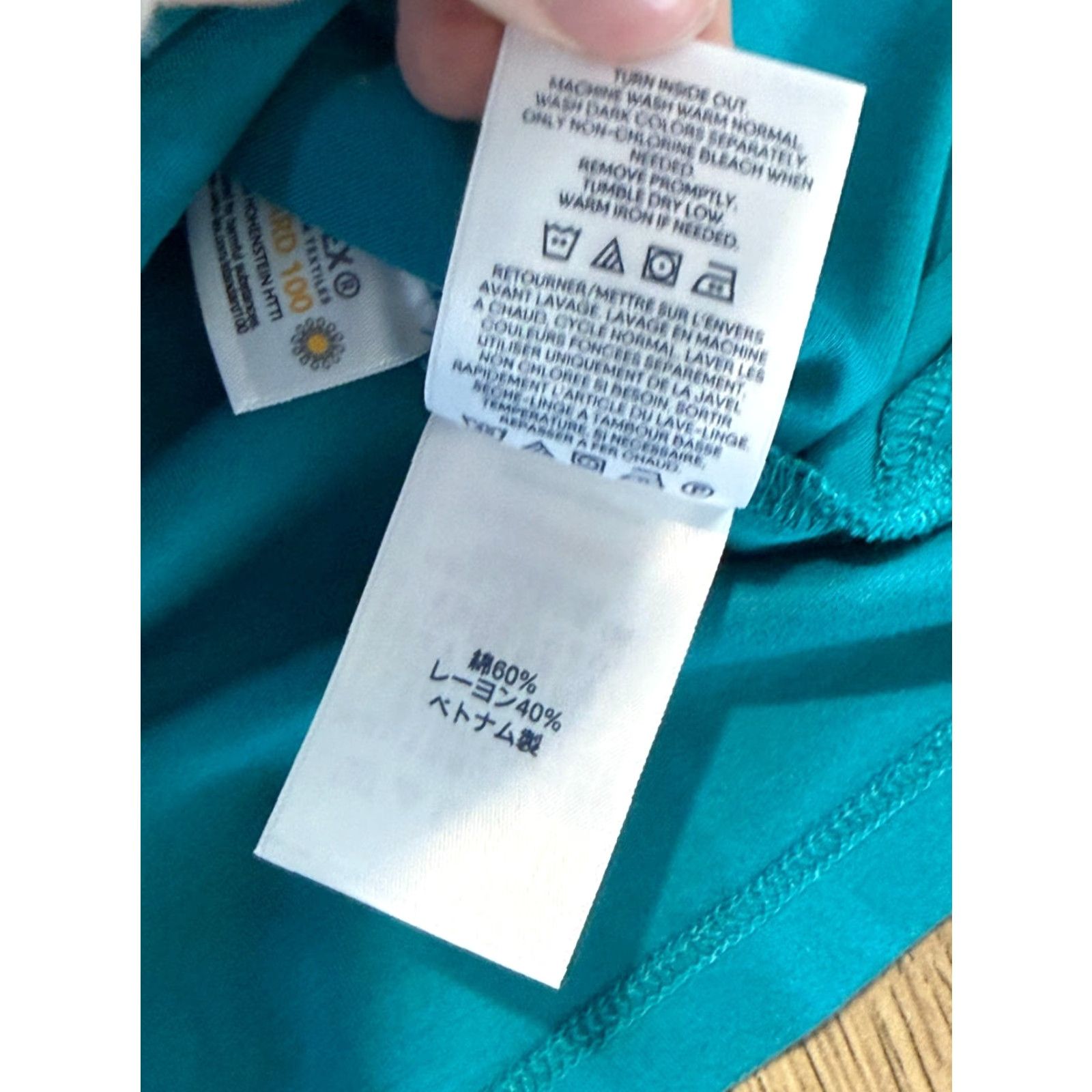 Lands' End VINTAGE not included; Land's End Shirt Women's XL Green V-Neck 3/4 Sleeve Casual Shirt Women XL Green V-Neck 3/4 Sleeve Casual Land's End Size XL / US 12-14 / IT 48-50 - 7 Thumbnail
