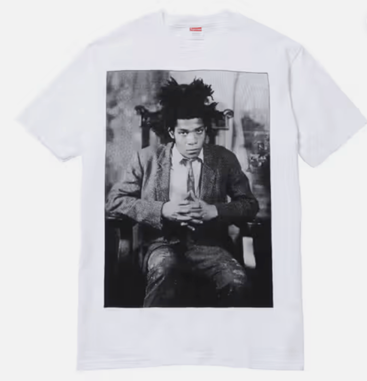 Supreme 2013 Supreme Jean Michel Basquiat Tee White Sz XL Size US XL / EU 56 / 4 - 2 Thumbnail