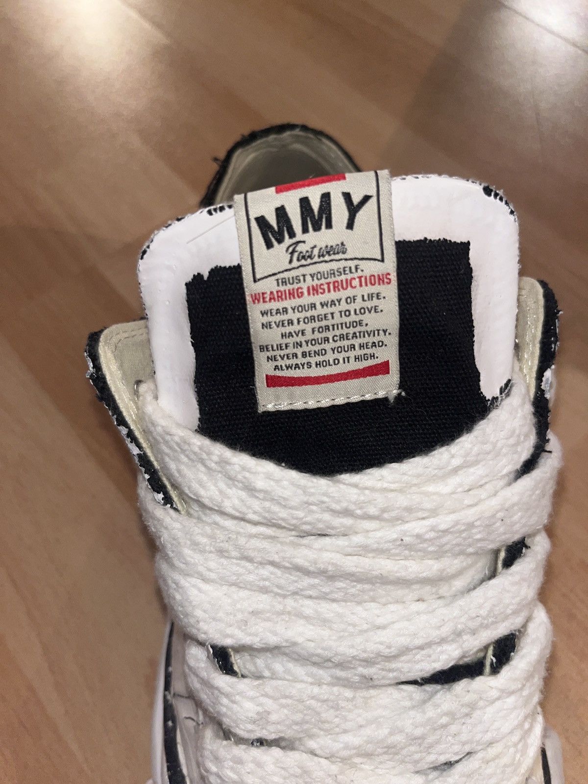 Maison MIHARA YASUHIRO Mihara Yasuhiro Peterson Low Canvas Sneakers - Hand-Painted Size US 10 / EU 43 - 9 Thumbnail
