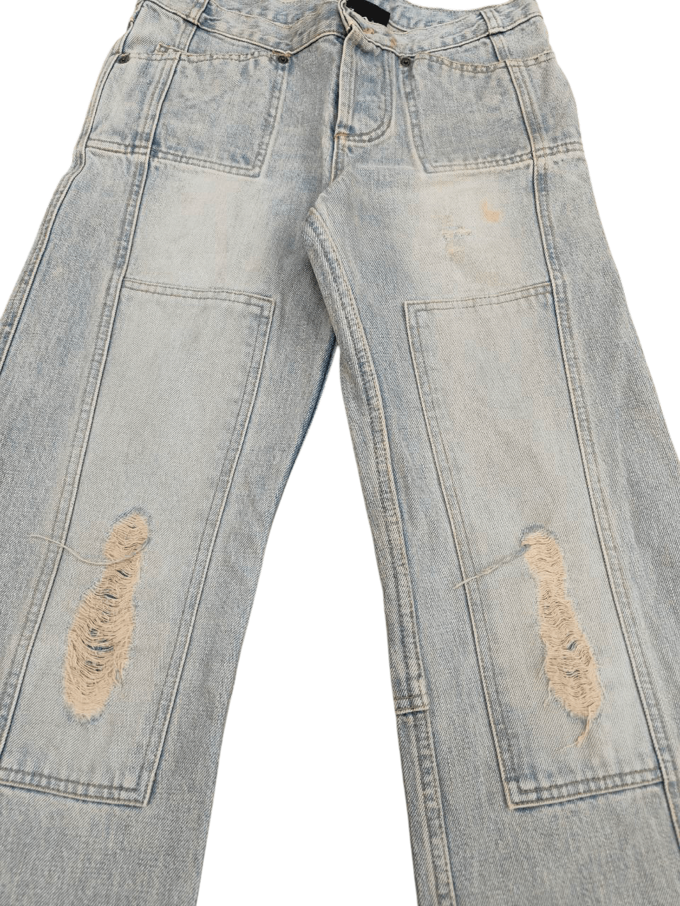 Japanese Brand Japanese Ossa Mondo Low-rise Denim Size 31" - 5 Thumbnail
