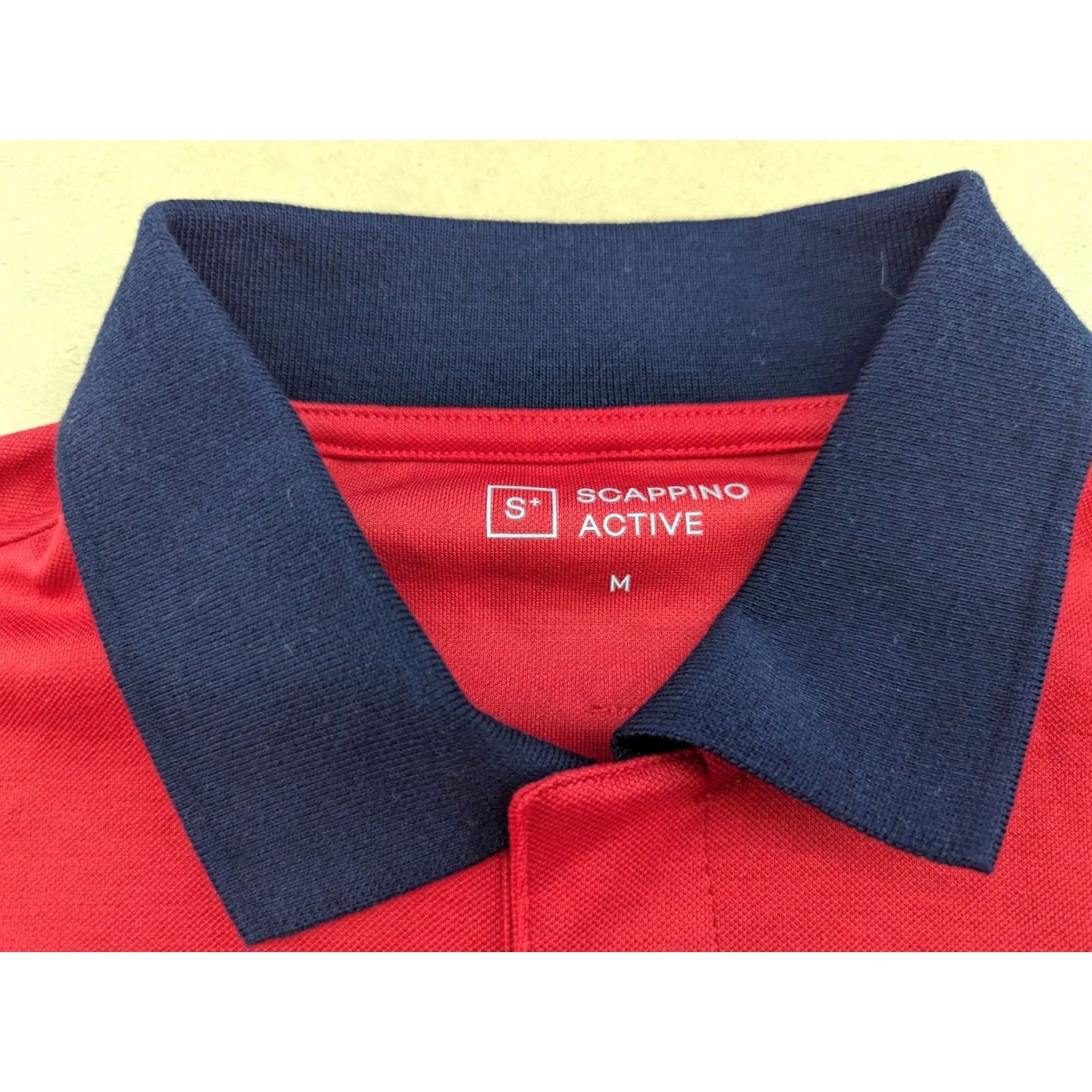 Vintage Red Bull Scappino Active Mens Polo Shirt Short Sleeve Collared Medium Red Racing Oracle Polo Shirt Mens Regular XS? Size US M / EU 48-50 / 2 - 3 Thumbnail