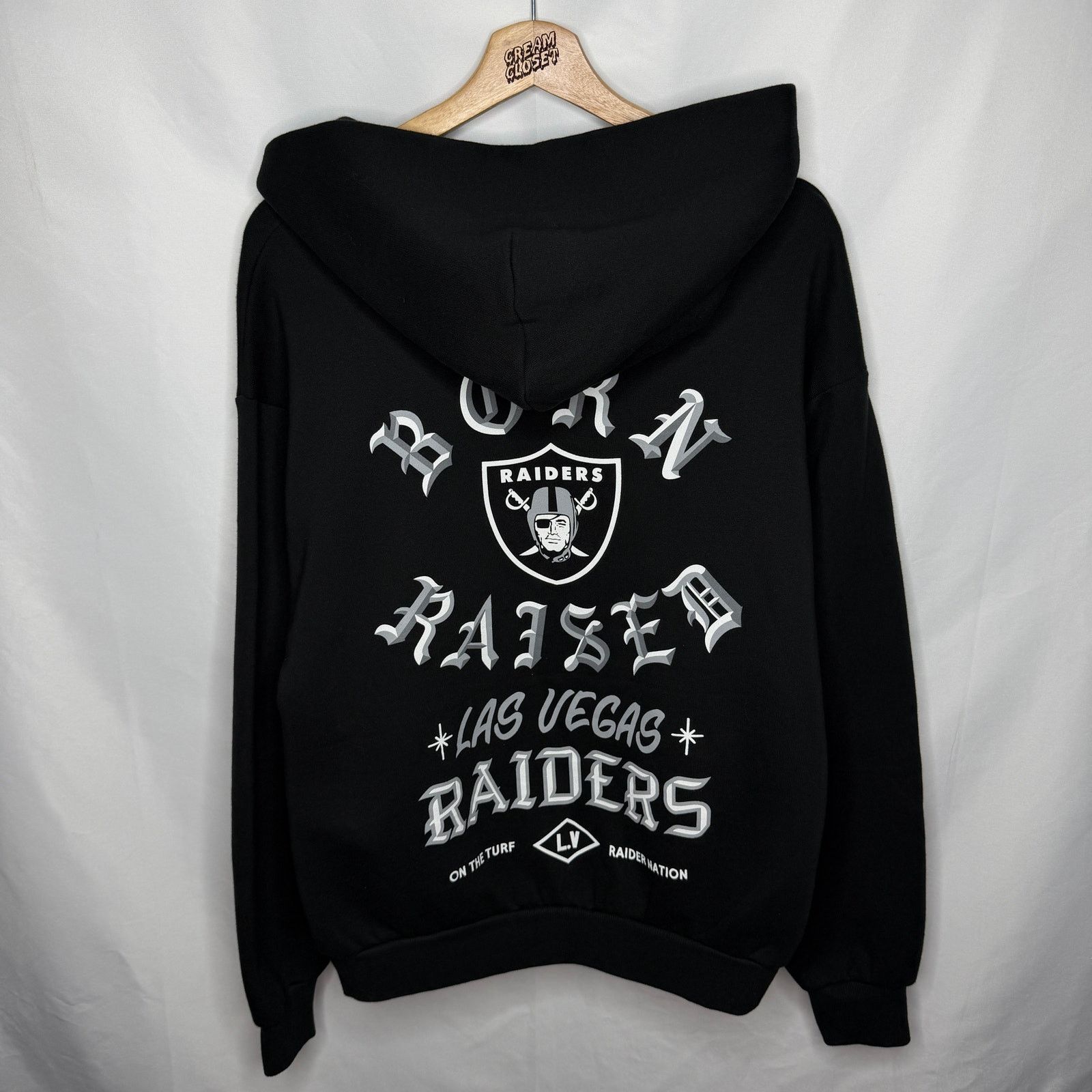 BXR NFL Las Vegas Oakland Los Angeles Raiders Hoodie M