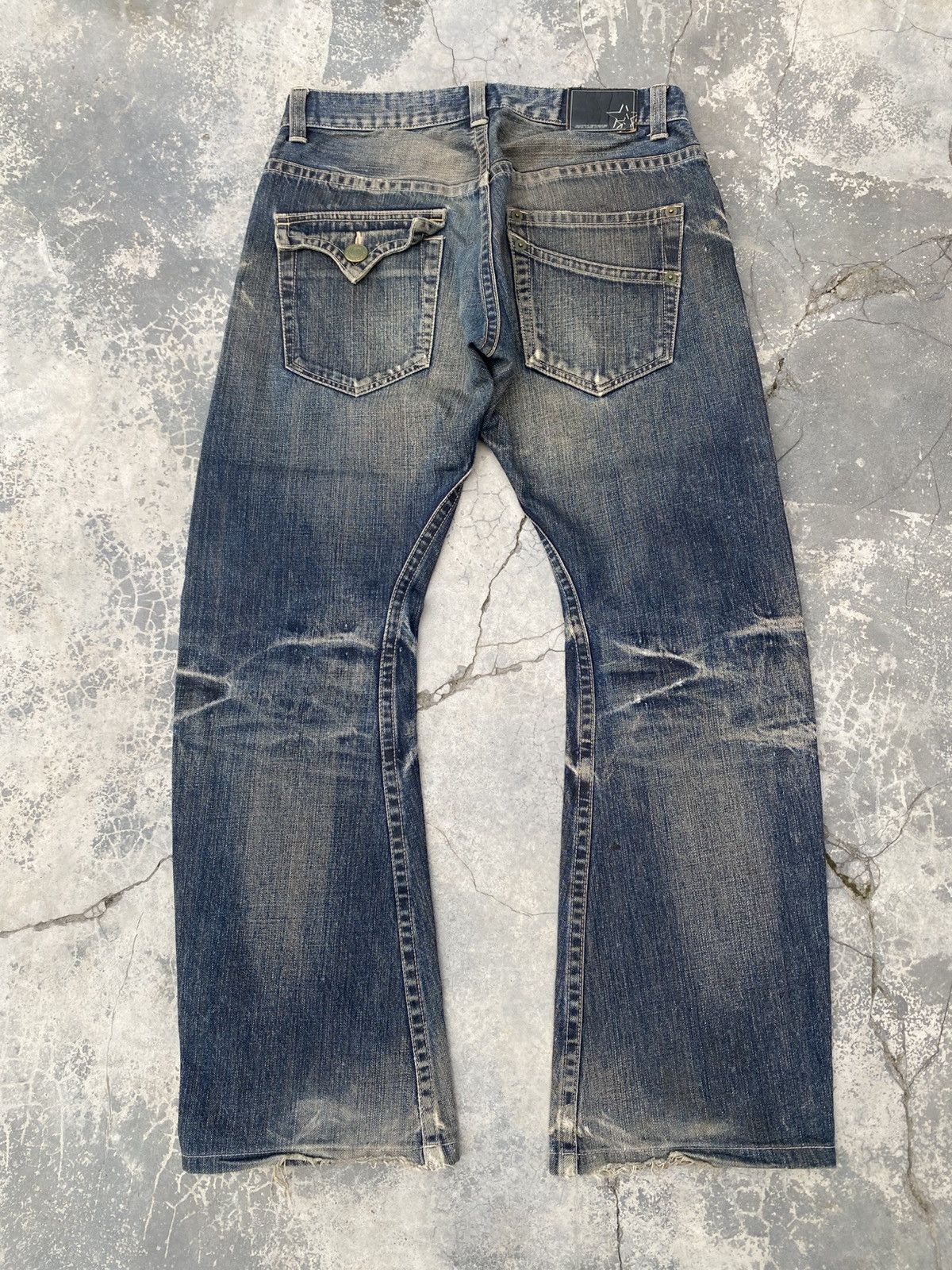 If Six Was Nine × Japanese Brand RATTLE TRAP Twisted Flare Size US 30 / EU 46 - 3 Thumbnail