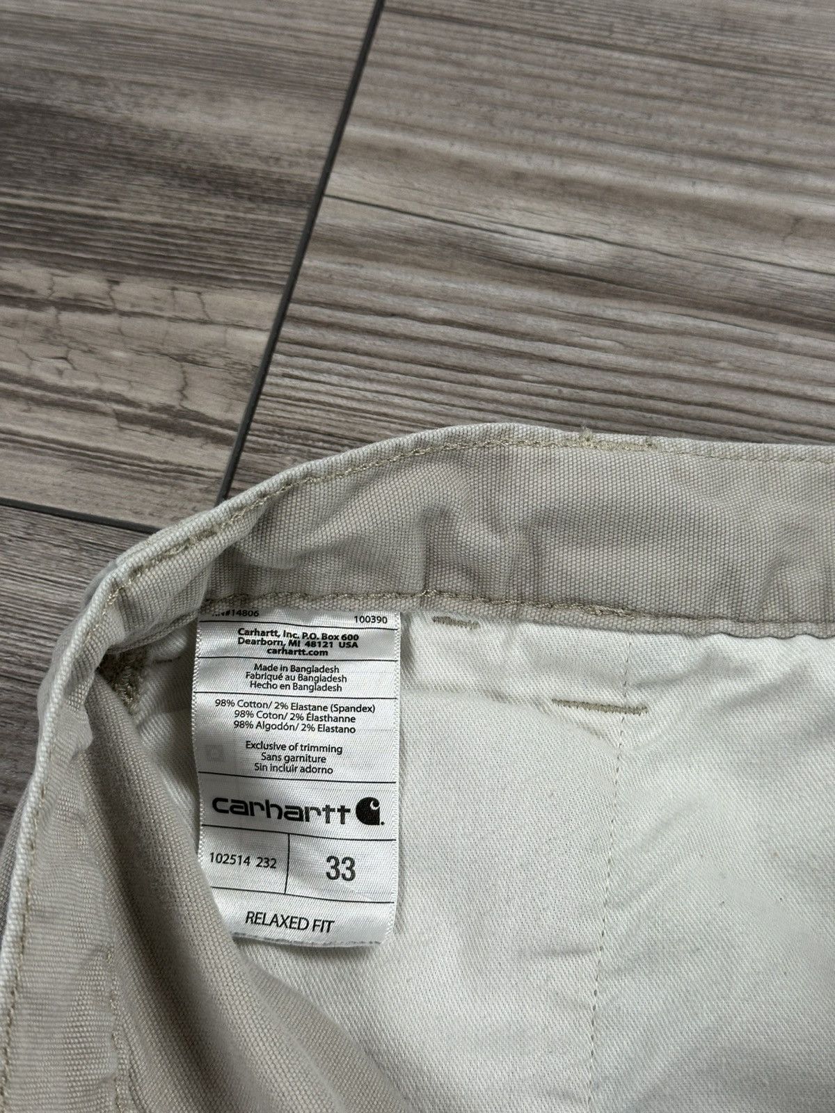 Carhartt Carhartt Shorts Size US 33 - 5 Thumbnail