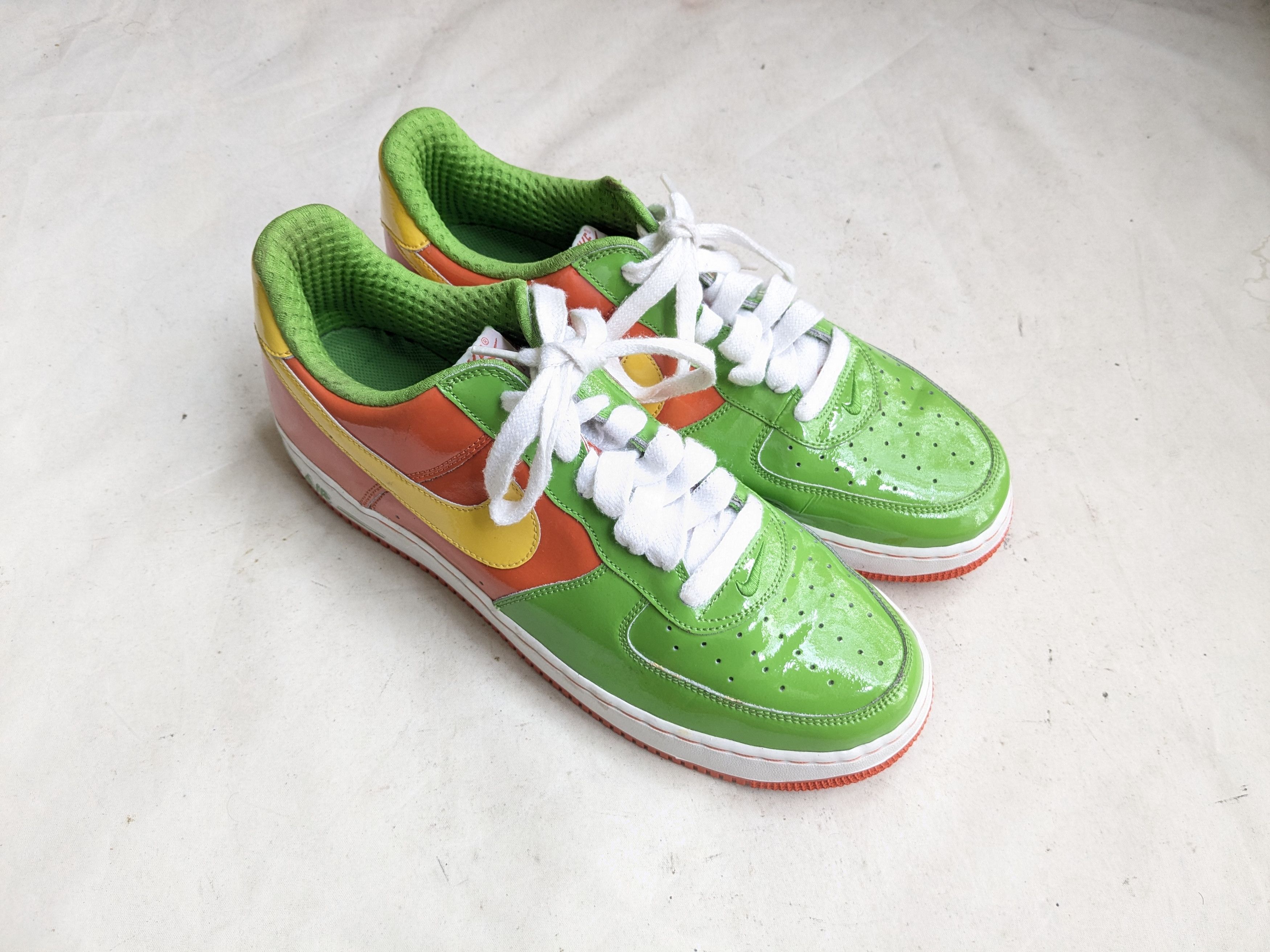 Nike Nike Air Force 1 Premium Citrus 2006 312945-372 Size US 13 / EU 46 - 2 Thumbnail