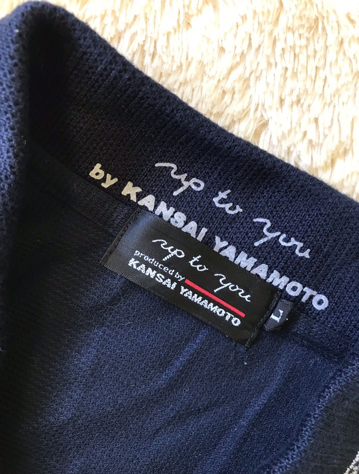Kansai Yamamoto KANSAI YAMAMOTO Up To You Polo Shirt Vintage Size US L / EU 52-54 / 3 - 6 Thumbnail