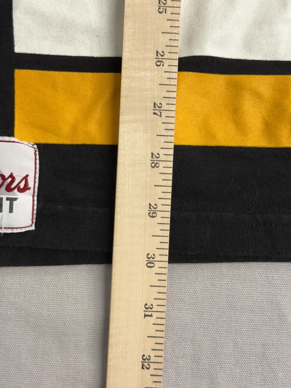 Designer NHL Pittsburgh Penguins Hockey T-shirt Jersey LS Coors Light Size US XL / EU 56 / 4 - 6 Thumbnail