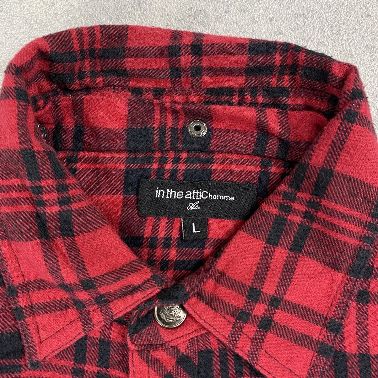 If Six Was Nine In The Attic Flannel Punk Style Shirt Size US L / EU 52-54 / 3 - 4 Thumbnail