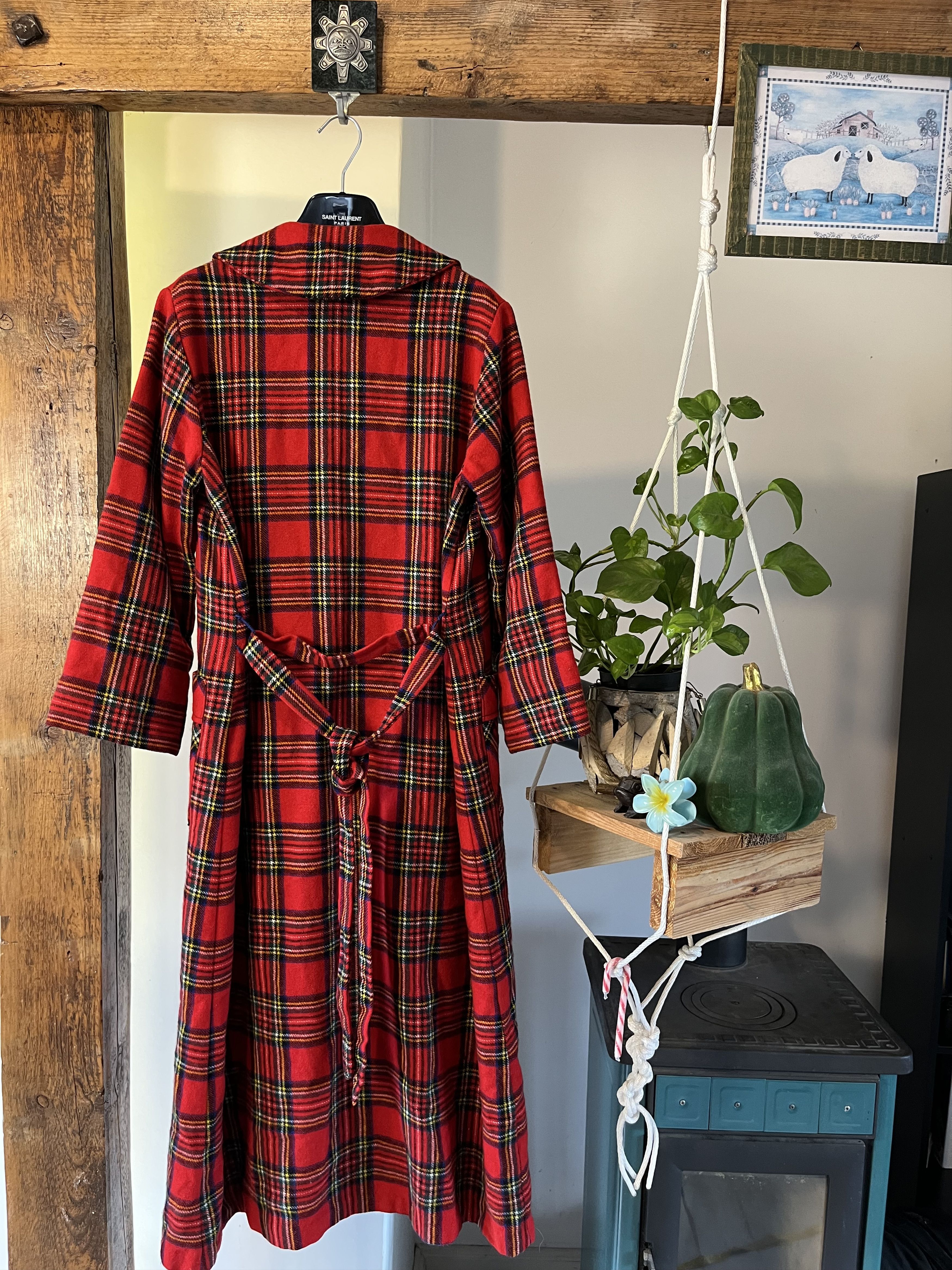 Vintage Vintage 70s/80s Pure New Wool Long Coat Westwood Style Size US XS / EU 42 / 0 - 2 Thumbnail