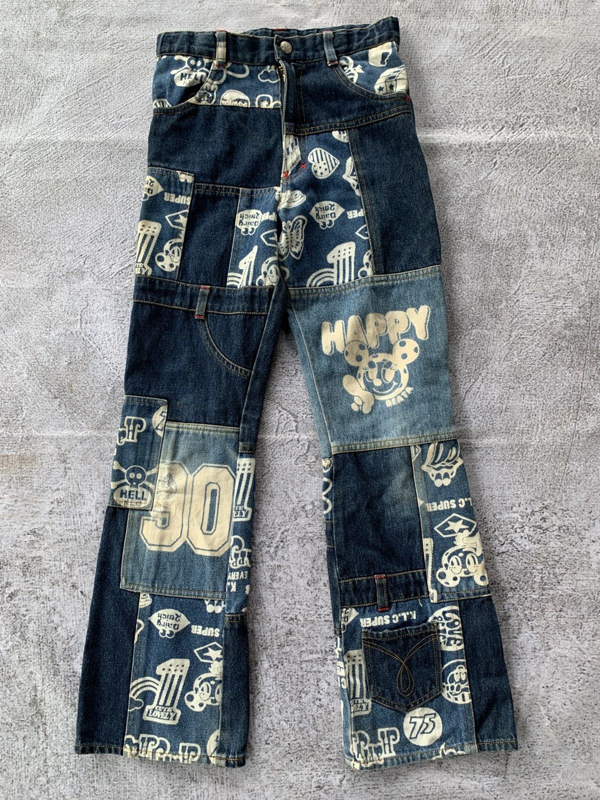 Y2k style hysteric glamour hgi denim pants