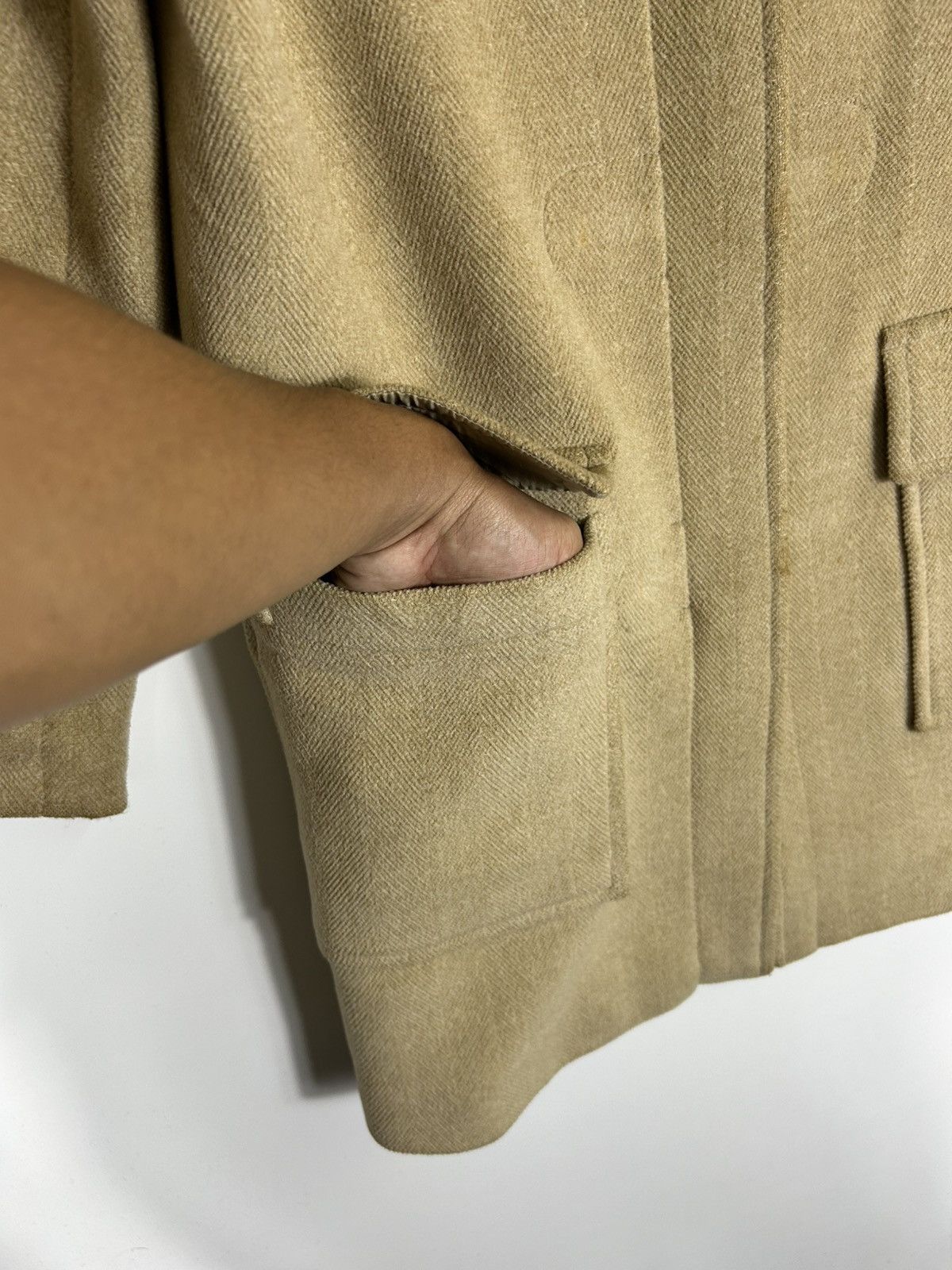 Burberry Burberry London Hooded Wool Coat Camel Beige Women’s Size 38 Size XS / US 0-2 / IT 36-38 - 7 Thumbnail