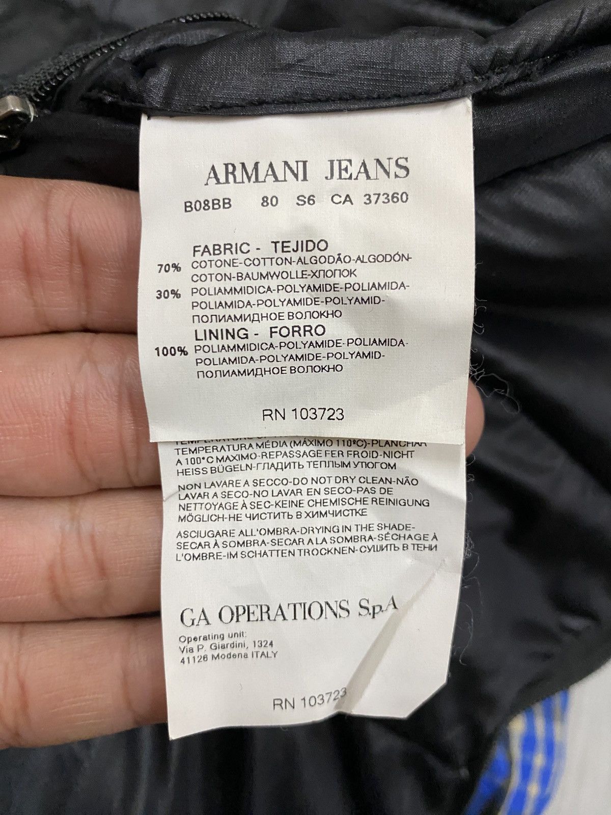 Armani Armani Jeans Puffer Jacket Revisible Size US L / EU 52-54 / 3 - 15 Thumbnail