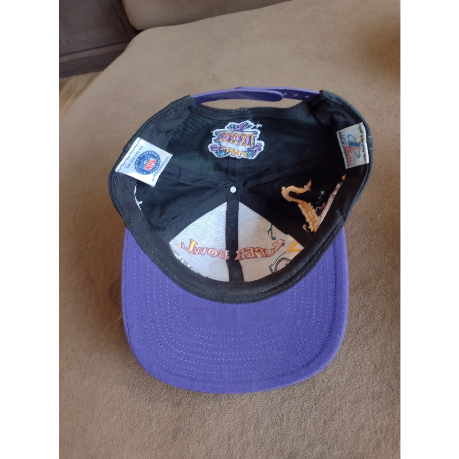 Logo Athletic VINTAGE Green Bay Packers Hat Snapback Deadstock NFL Logo Athletic 90s Adjustable One Size Black Unisex Size ONE SIZE - 5 Thumbnail