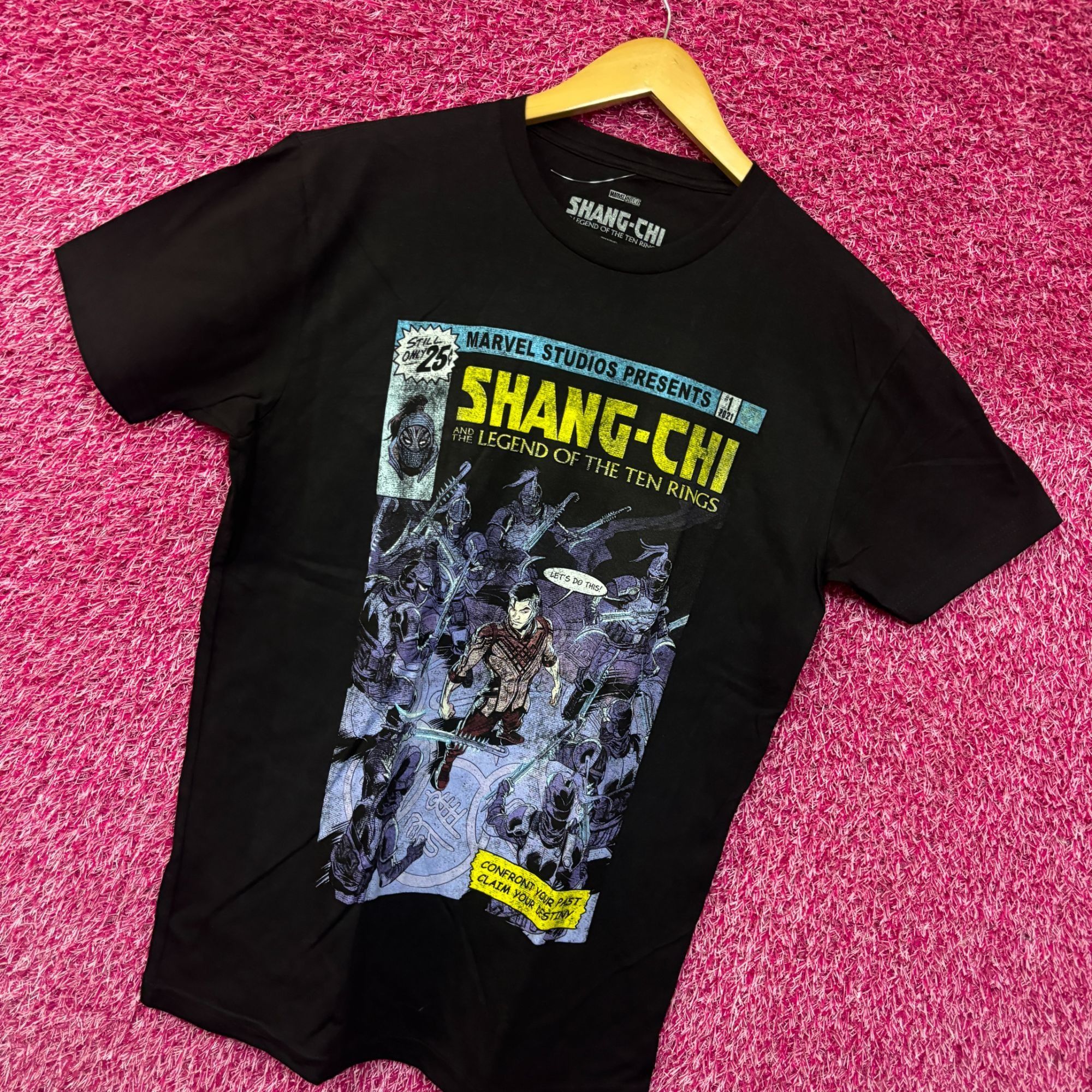 Marvel Comics Shang chi and the ten ring comic book tee medium Size US M / EU 48-50 / 2 - 3 Thumbnail