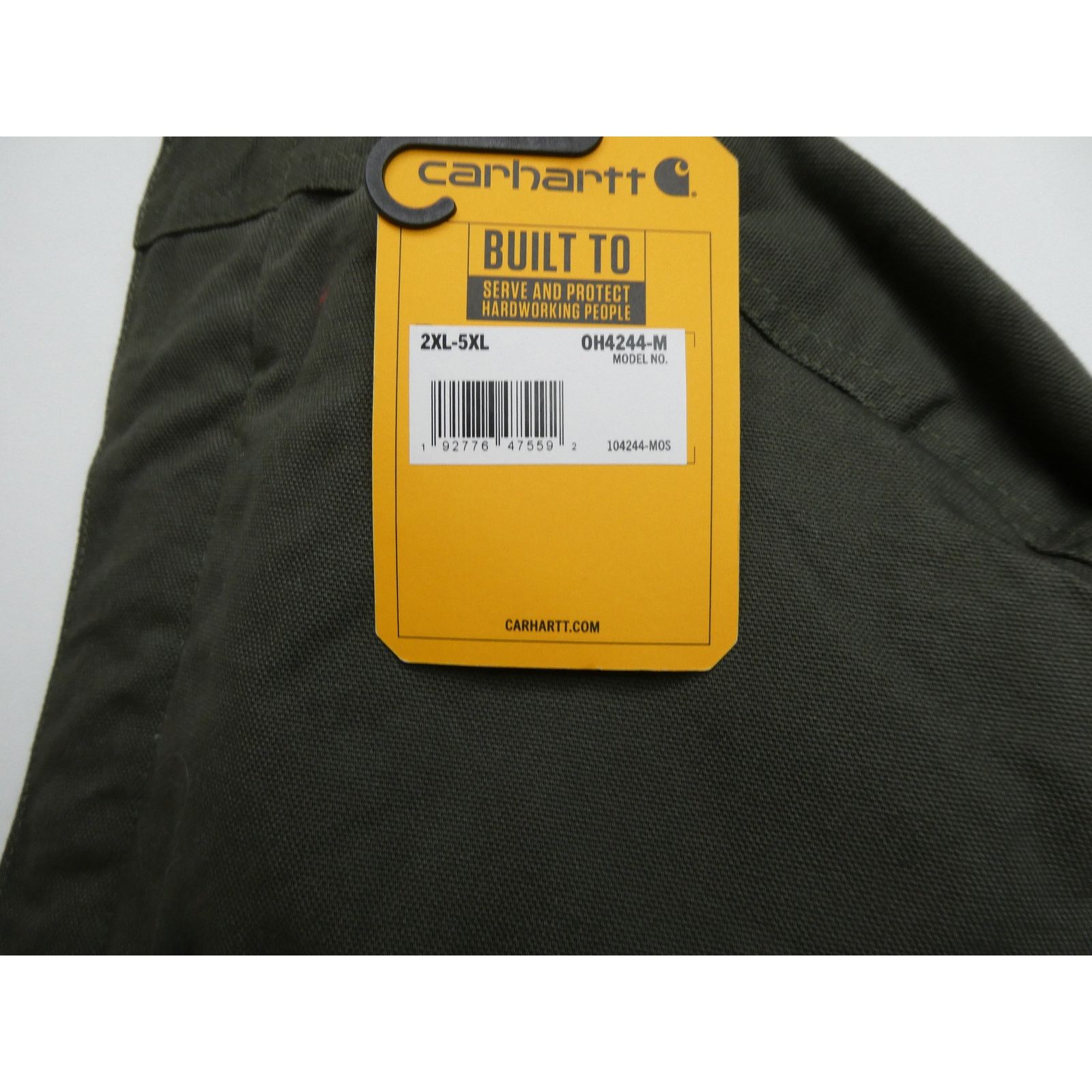 Carhartt CARHARTT WASHED DUCK INSULATED HOOD, gray, brand new, 2X-5X Size ONE SIZE - 2 Thumbnail