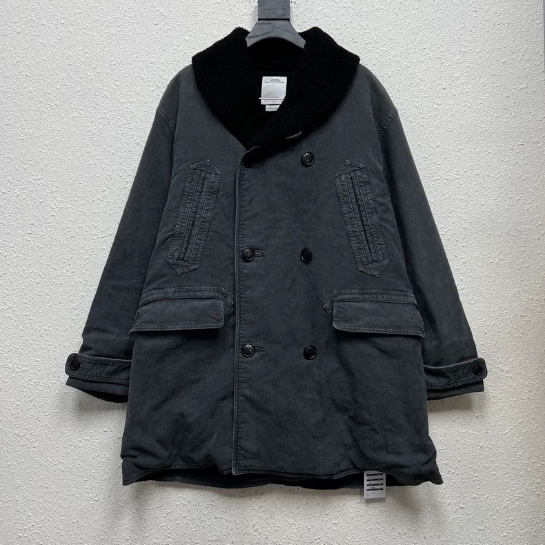 Visvim visvim Densely woven blue moleskin coat 2506-Nextarrow Size US M / EU 48-50 / 2 - 1 Thumbnail