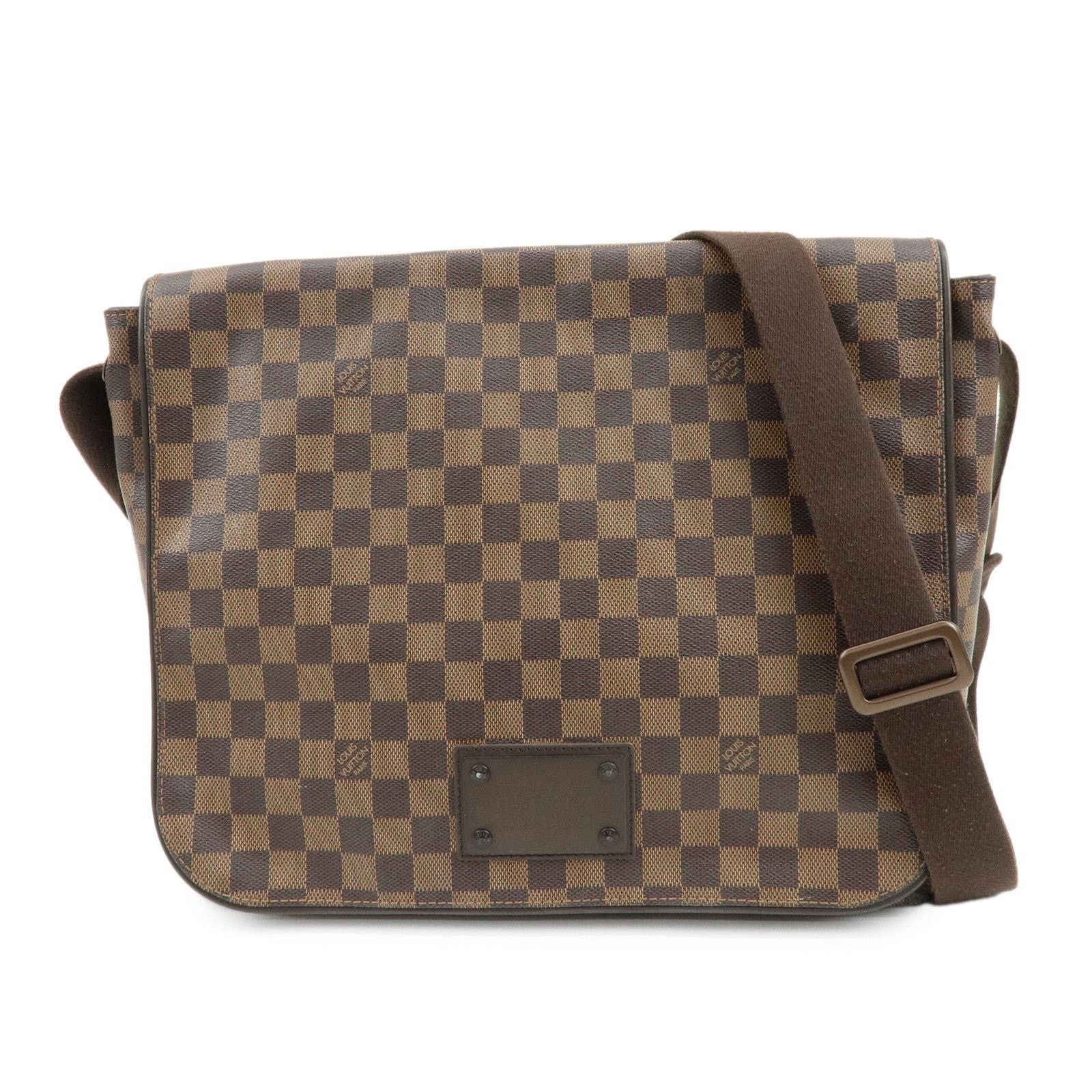 Louis Vuitton Louis Vuitton Damier Ebene Brooklyn Messenger Bag Size ONE SIZE - 1 Thumbnail