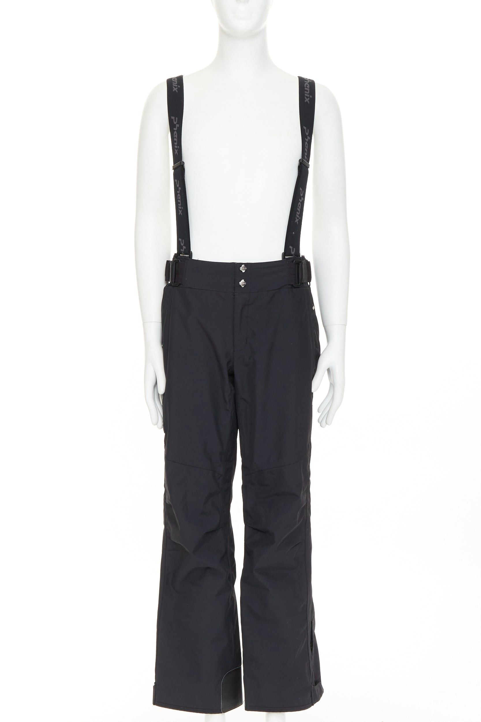 Phenix PHENIX black technical suspenders alpine ski pants snow gaiters IT50 L Size US 32 / EU 48 - 1 Thumbnail