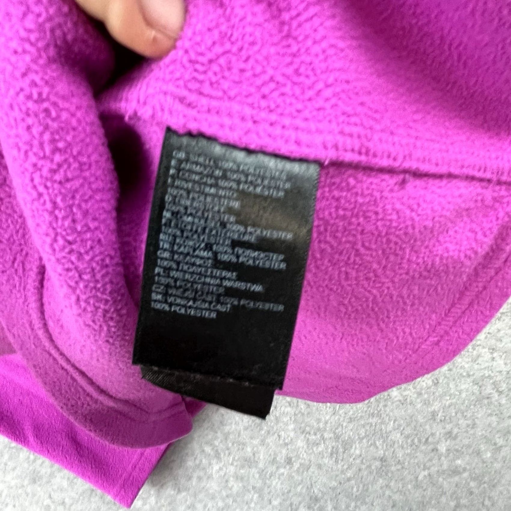 The North Face The North Face Women's Jacket Regular Long Sleeve Fleece Full Zip Purple Size M / US 6-8 / IT 42-44 - 6 Thumbnail