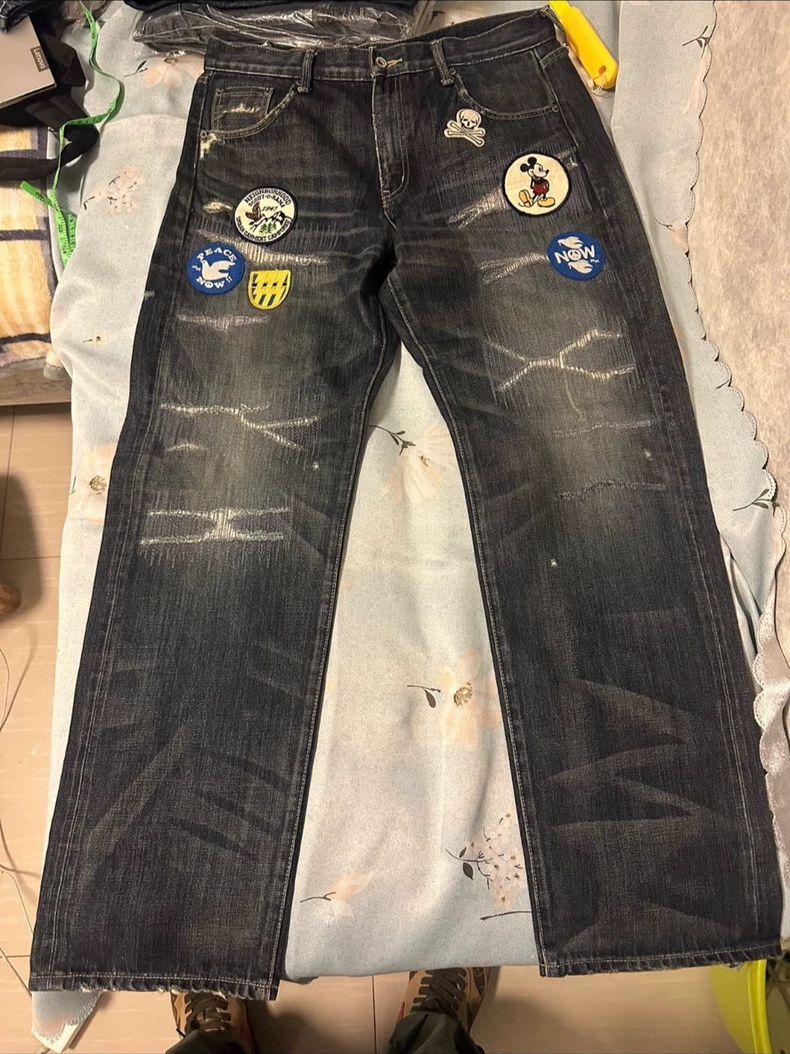 Neighborhood NBHD 09 Disney Mickey Denim Jeans - dmc Size US 28 / EU 44 - 1 Thumbnail