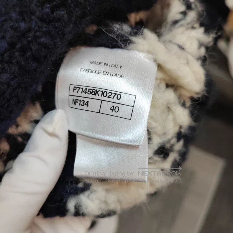 Chanel Chanel Blue and white striped sweater Size S / US 4 / IT 40 - 6 Thumbnail