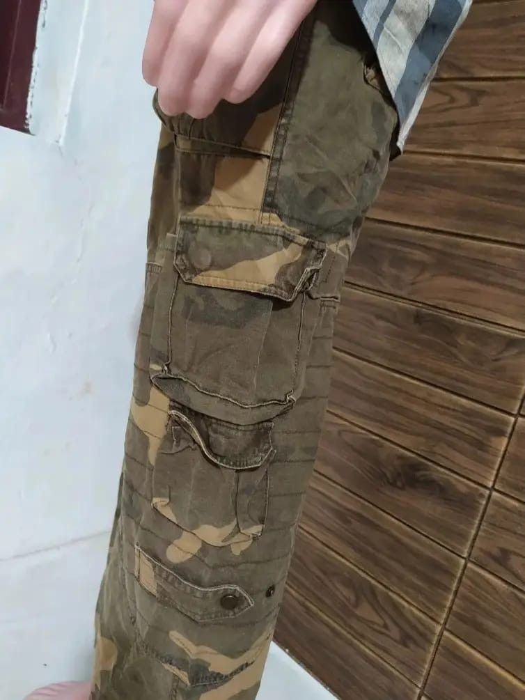 Other Ellabee Cargo Multipocket Tactical Camo straight Pants Size US 31 - 6 Thumbnail
