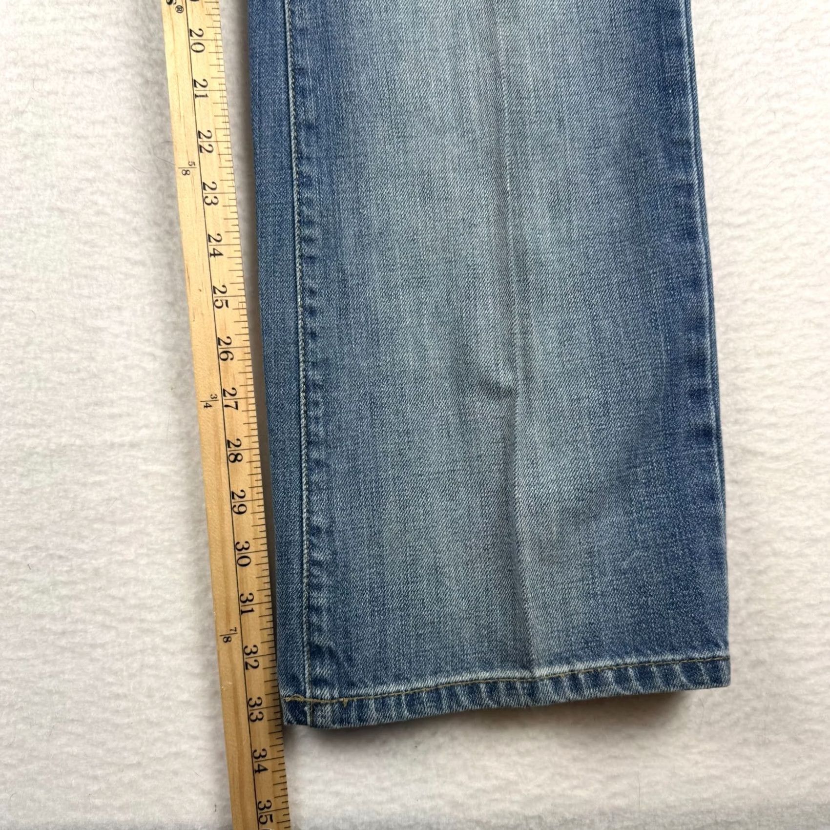 Calvin Klein VINTAGE Calvin Klein Jeans Bootcut Denim 30x33 34 Waist Altered 30 Washed Blue Mens Size US 30 / EU 46 - 5 Thumbnail
