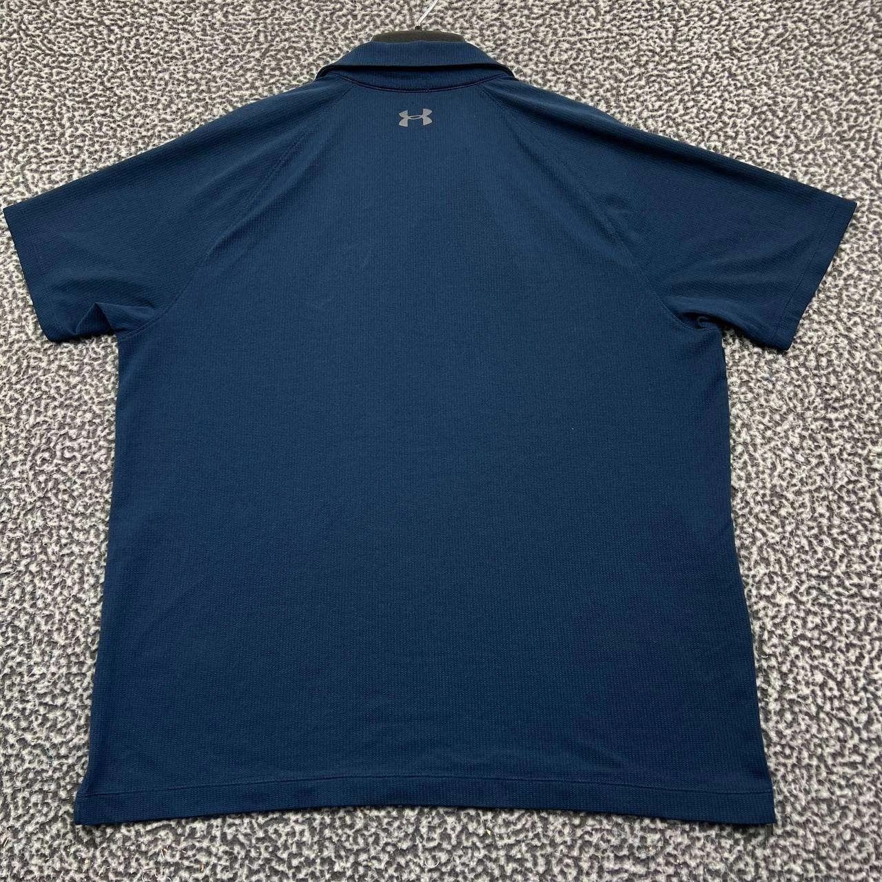 Under Armour Under Armour Golf Polo Shirt Men Blue Heatgear Collared L Size US L / EU 52-54 / 3 - 2 Thumbnail