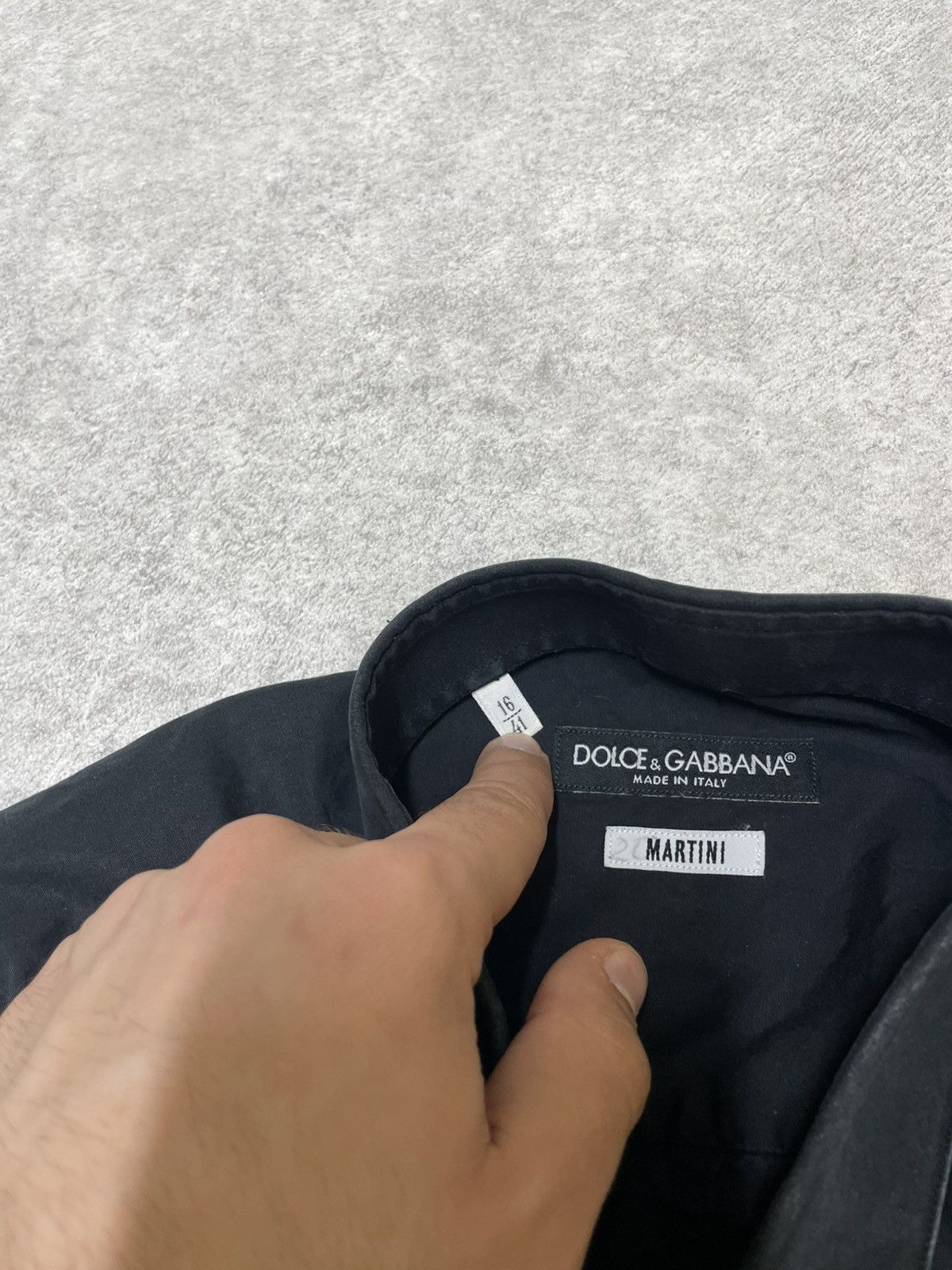 Dolce & Gabbana × If Six Was Nine × Japanese Brand Y2K D&G Martini Black Opium Style Old Money Style Size US L / EU 52-54 / 3 - 6 Thumbnail