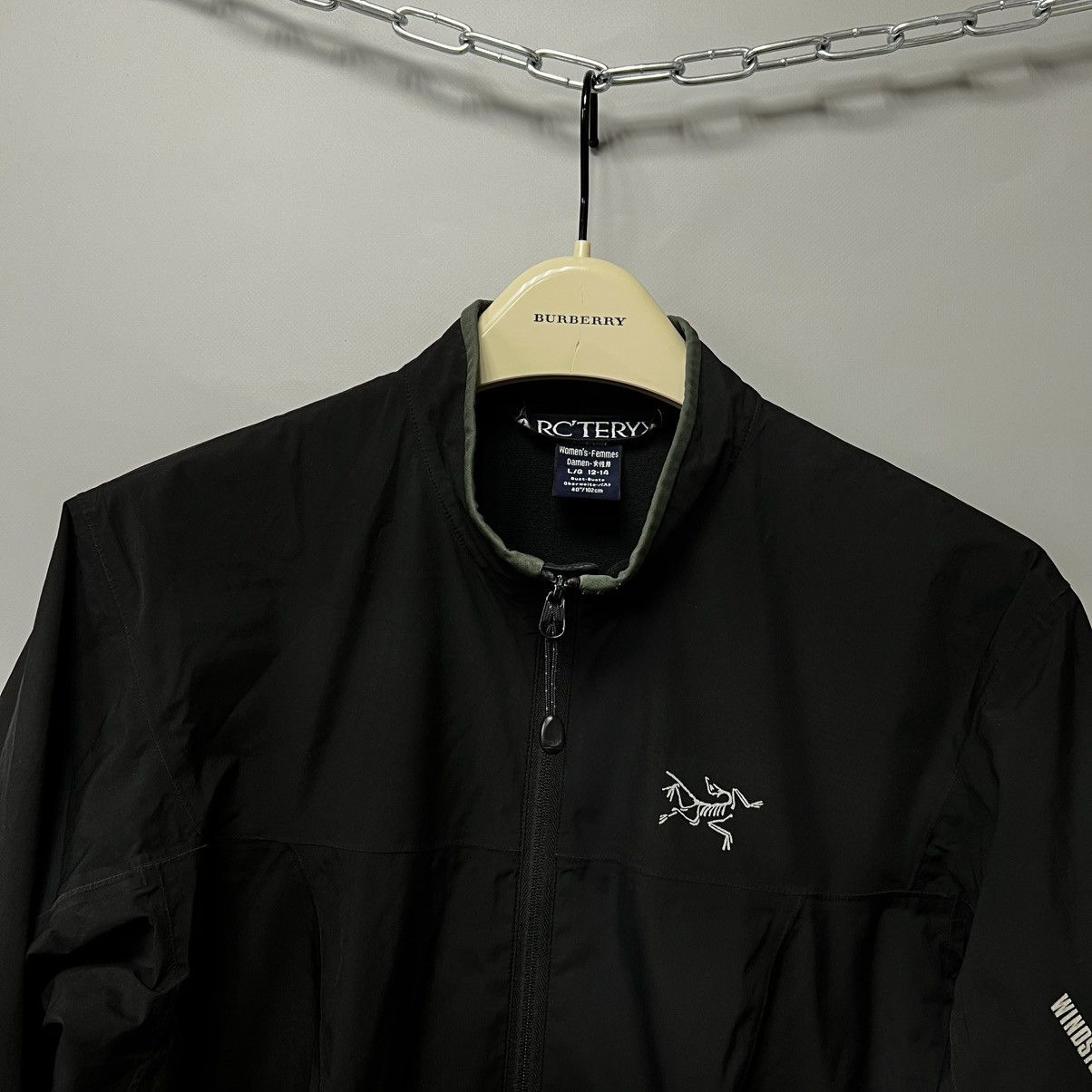 Arc'teryx Arcteryx Windstopper Zip Jacket Black Y2k Size L / US 10 / IT 46 - 4 Thumbnail