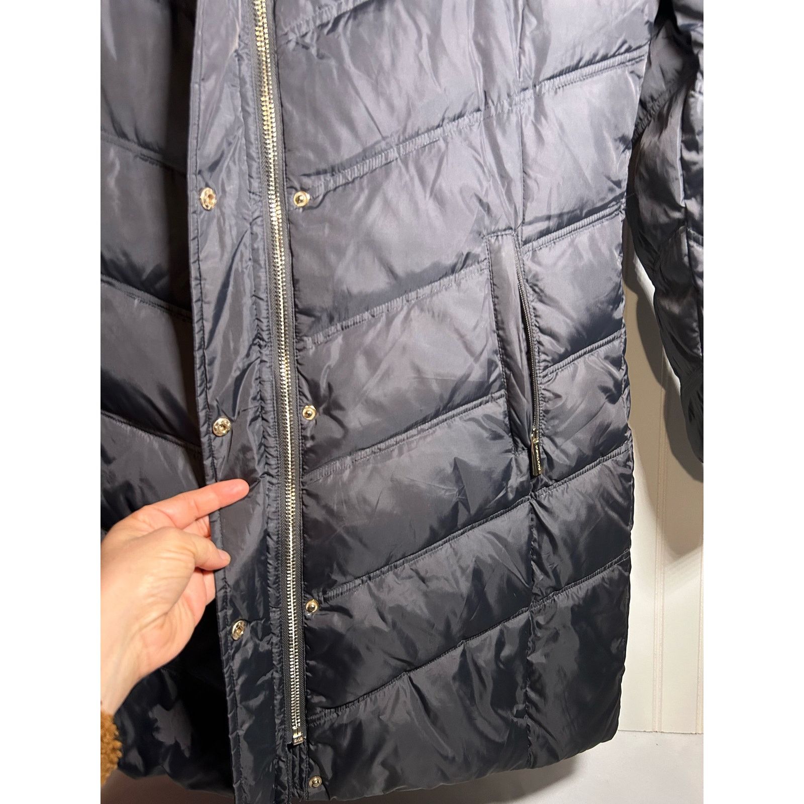 Michael Kors Michael Koran Knee Length Puffer Jacket Large Size XL / US 12-14 / IT 48-50 - 9 Thumbnail