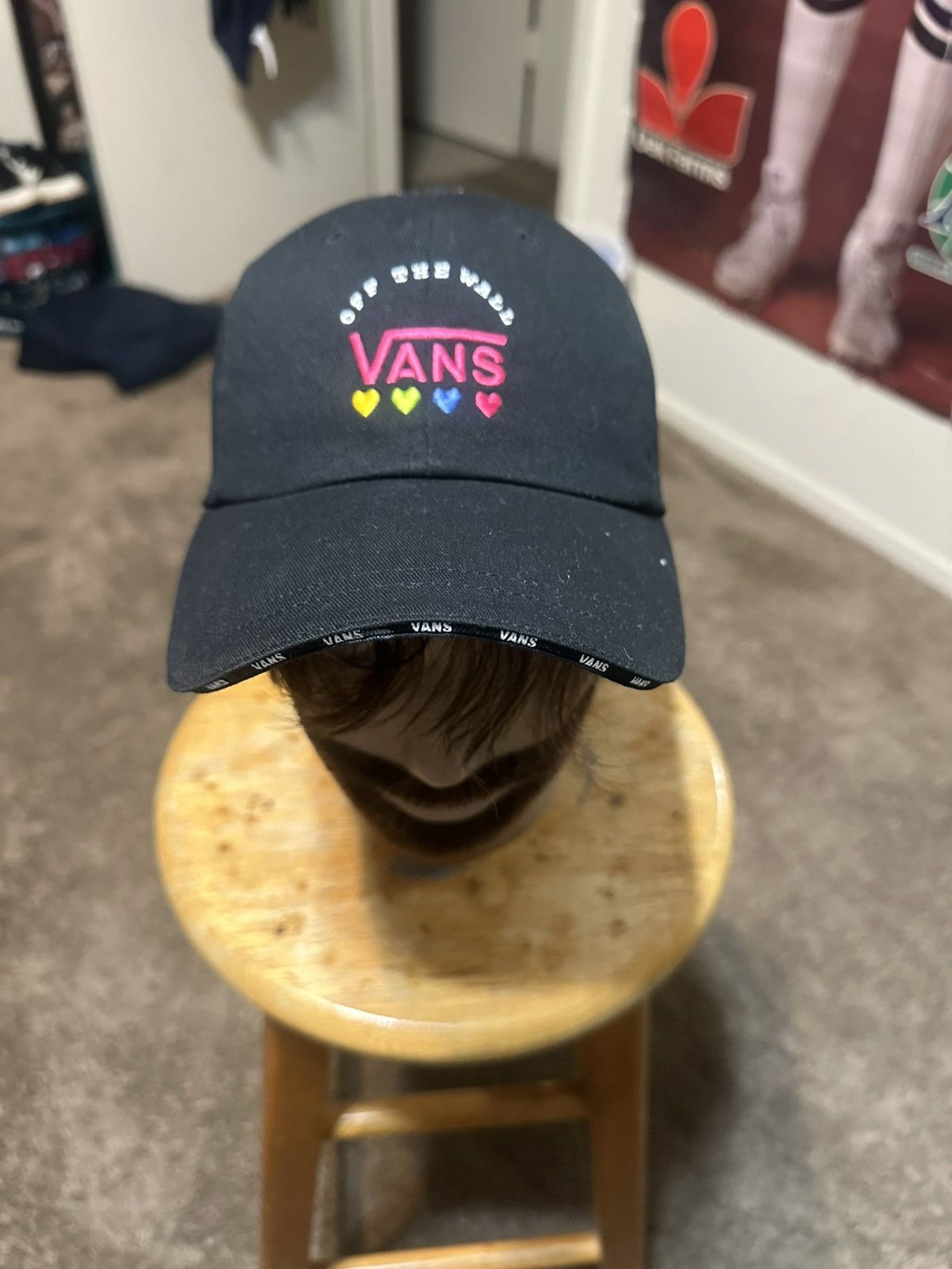 Vans Vintage Vans skateboarding “low rider” hat 00s Size ONE SIZE - 2 Thumbnail