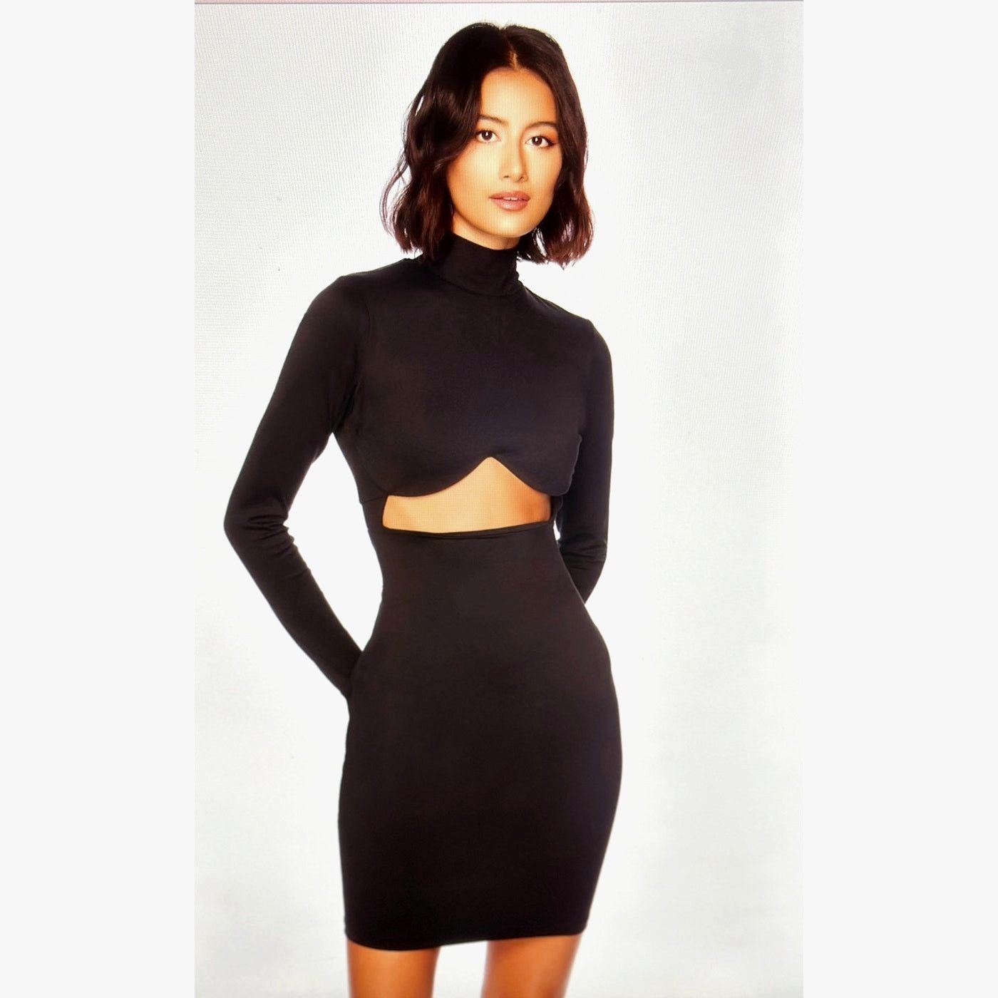 Susana Monaco Susana Monaco Mock Underwire Dress Black M Size M / US 6-8 / IT 42-44 - 2 Thumbnail