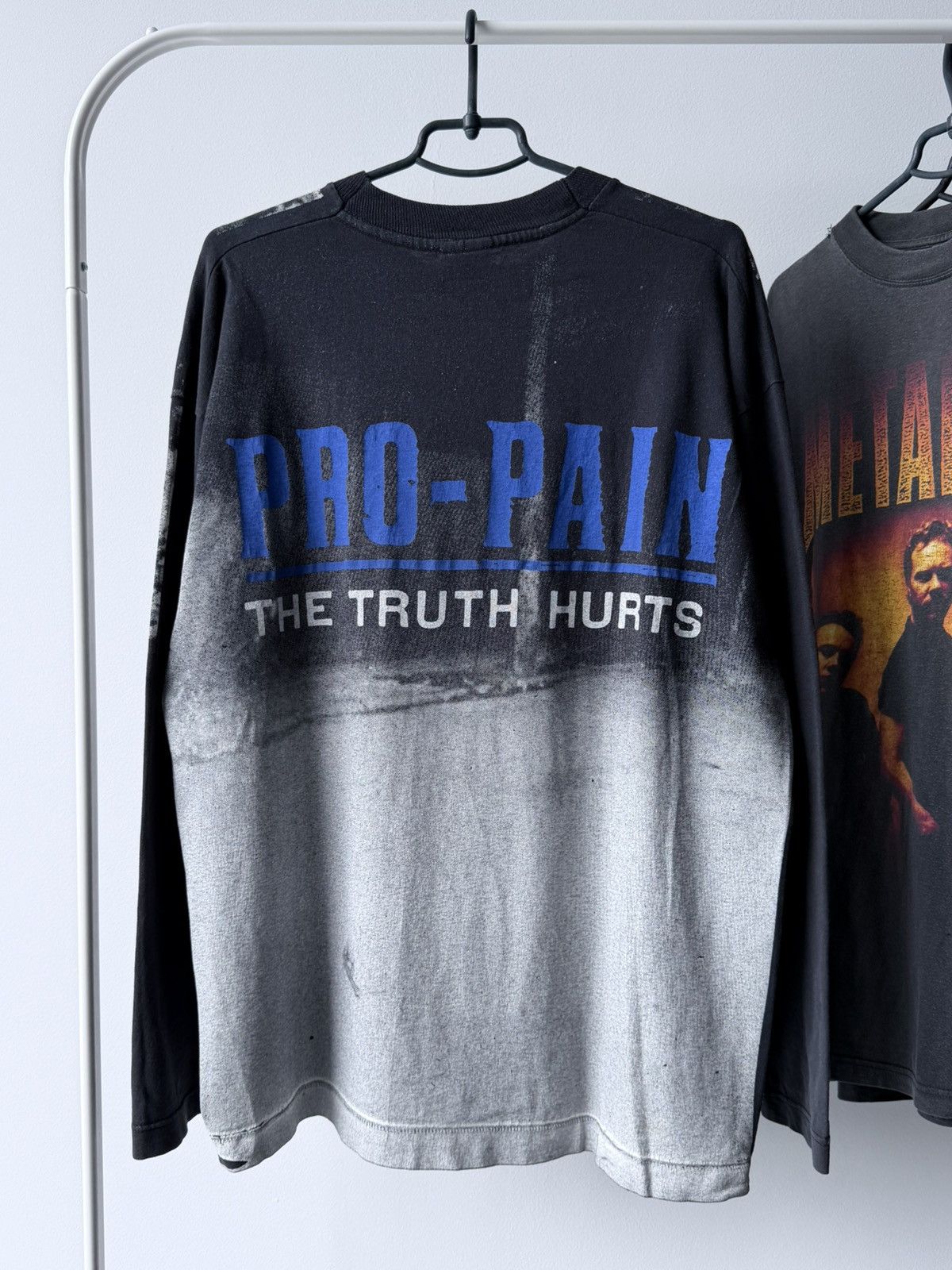 Band Tees Vintage 90s Pro Pain Metal Band AOP Long Sleeve Tee Size US XL / EU 56 / 4 - 2 Thumbnail