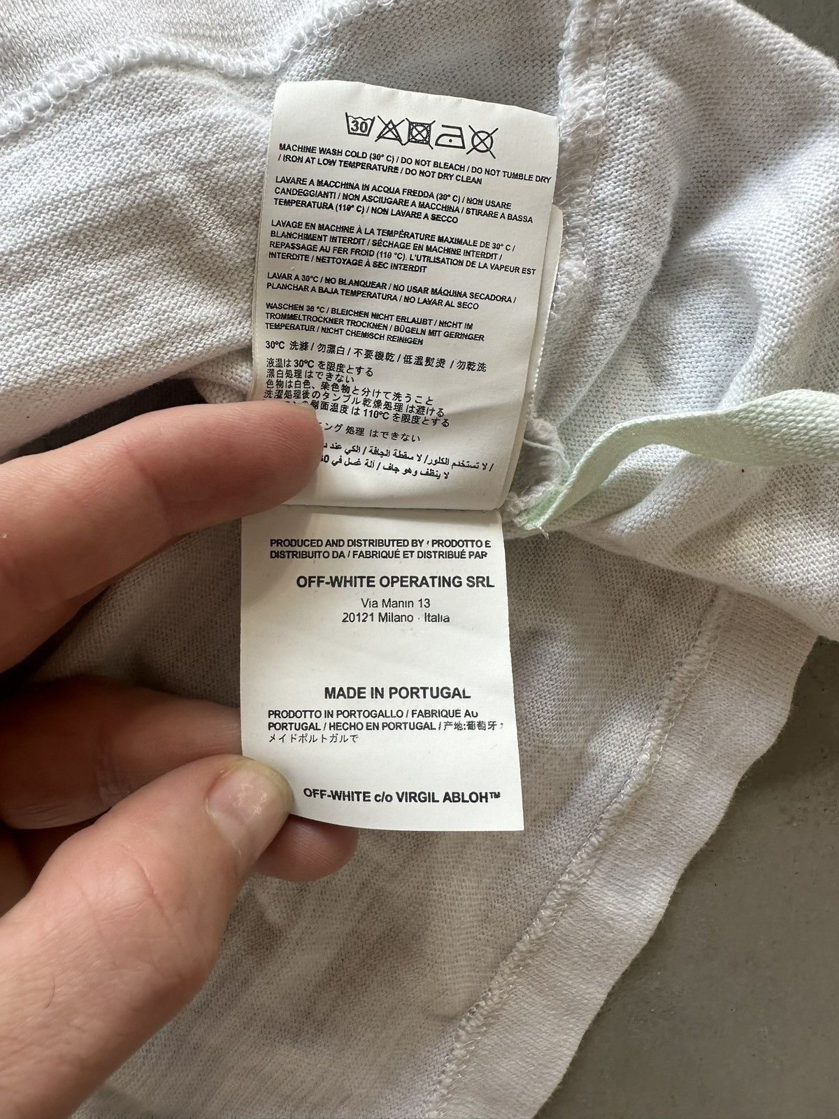 Off-White Off-White Seeing Things Shirt White Size US M / EU 48-50 / 2 - 4 Thumbnail
