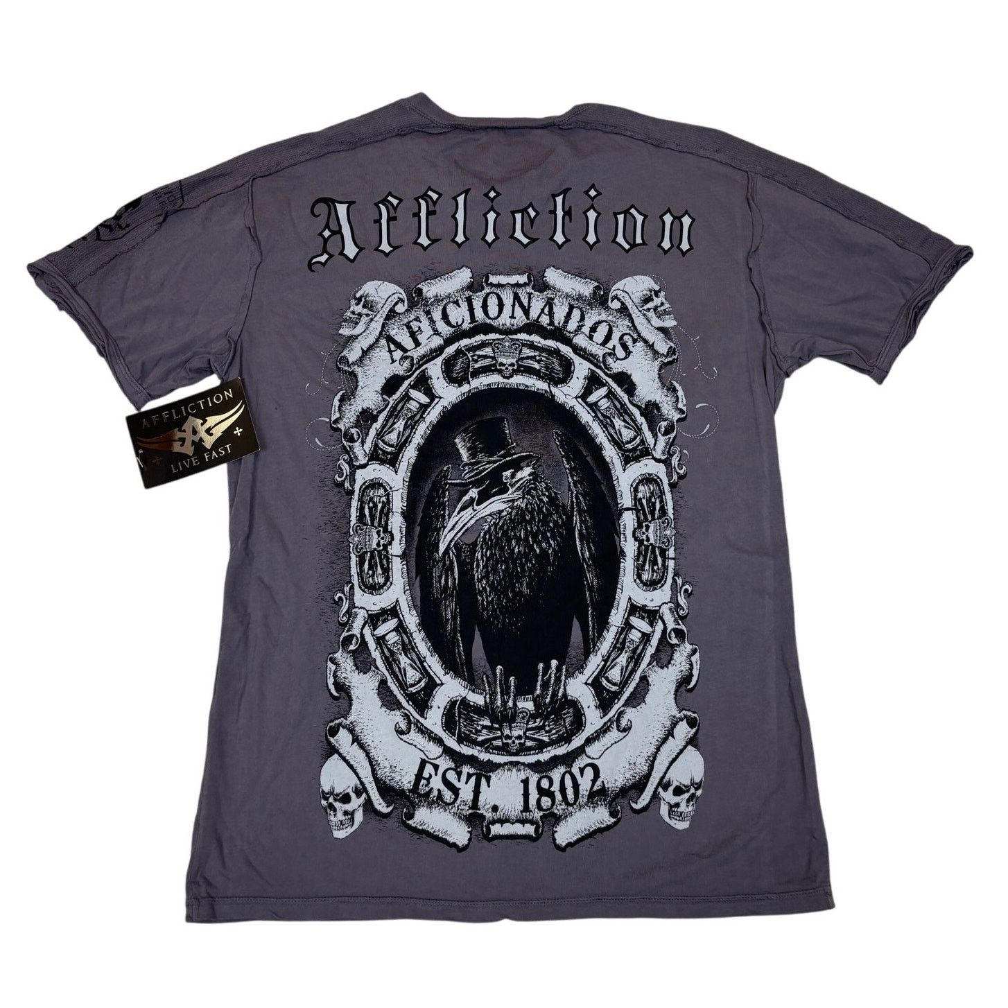 Affliction NWT Affliction Aficionados Cross T Shirt Jesse Pinkman Men M Size US M / EU 48-50 / 2 - 1 Thumbnail