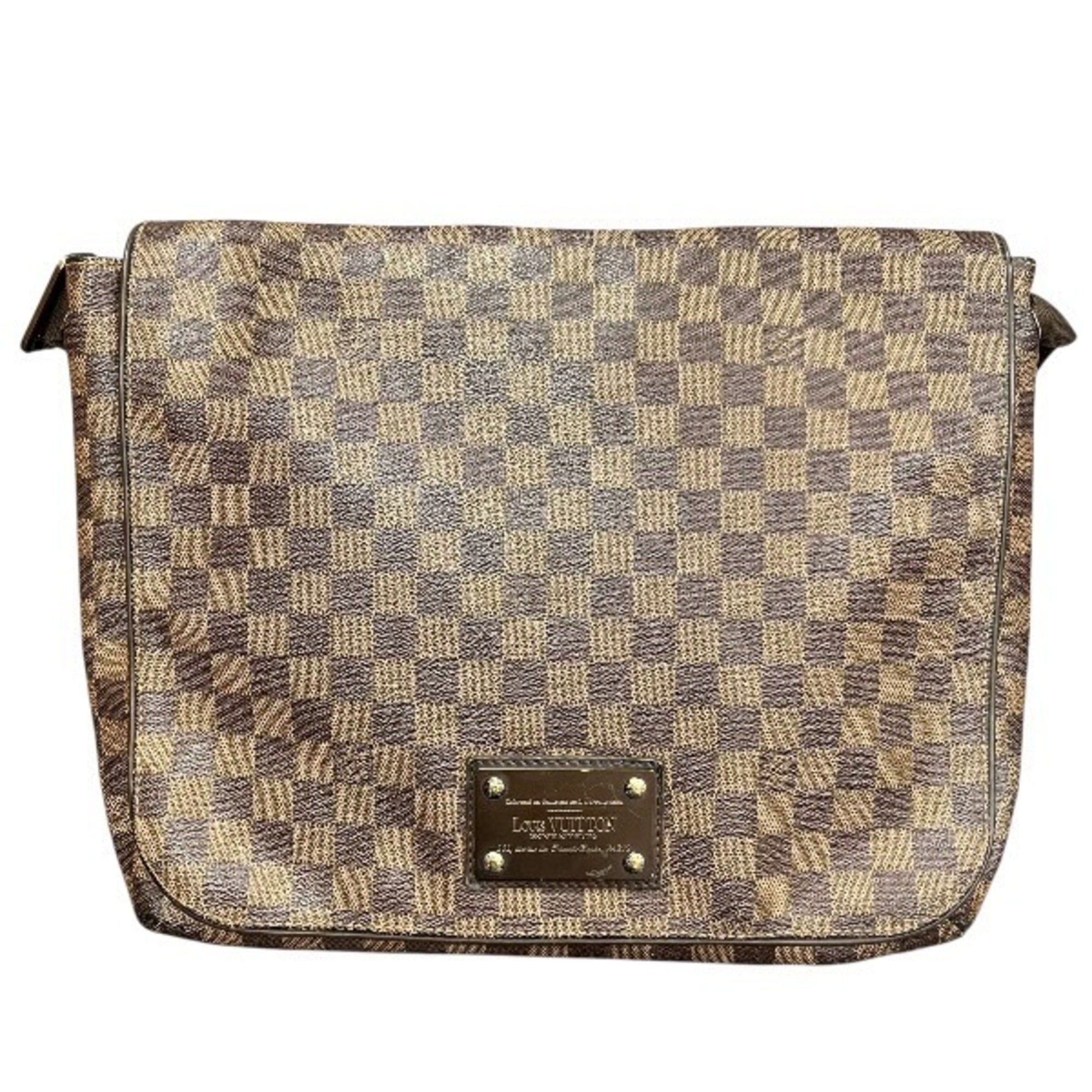 Louis Vuitton Louis Vuitton Damier Brooklyn MM N51211 Handbag Shoulder Bag for Men and Women Size ONE SIZE - 1 Thumbnail
