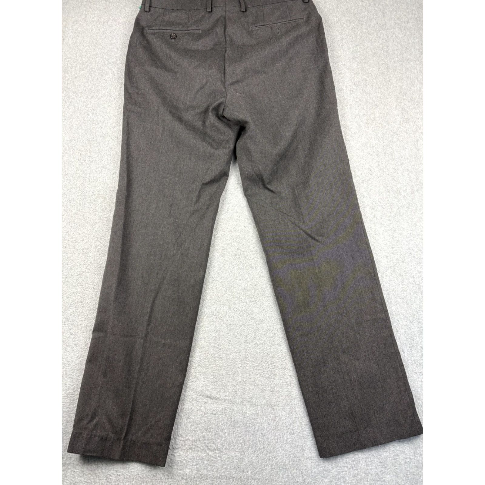 Ralph Lauren Lauren Ralph Lauren Mens Pants 32x30 Gray Dress Slacks Classic Trouser Stretch Size US 32 / EU 48 - 6 Thumbnail