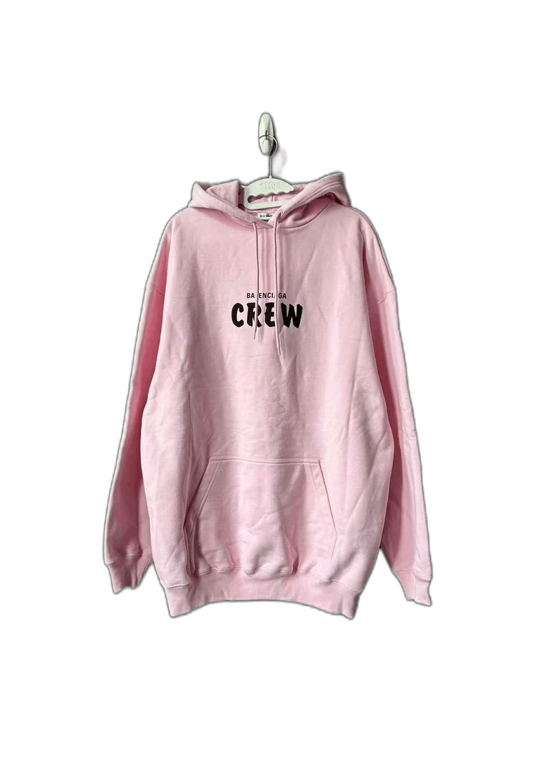 Balenciaga Balenciaga Pink Crew Hoodie-2506 Size XS / US 0-2 / IT 36-38 - 1 Thumbnail