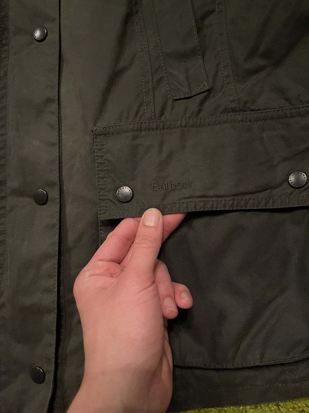 Barbour × Designer Barbour Beadnell waxed iconic jacket Size XL / US 12-14 / IT 48-50 - 4 Thumbnail