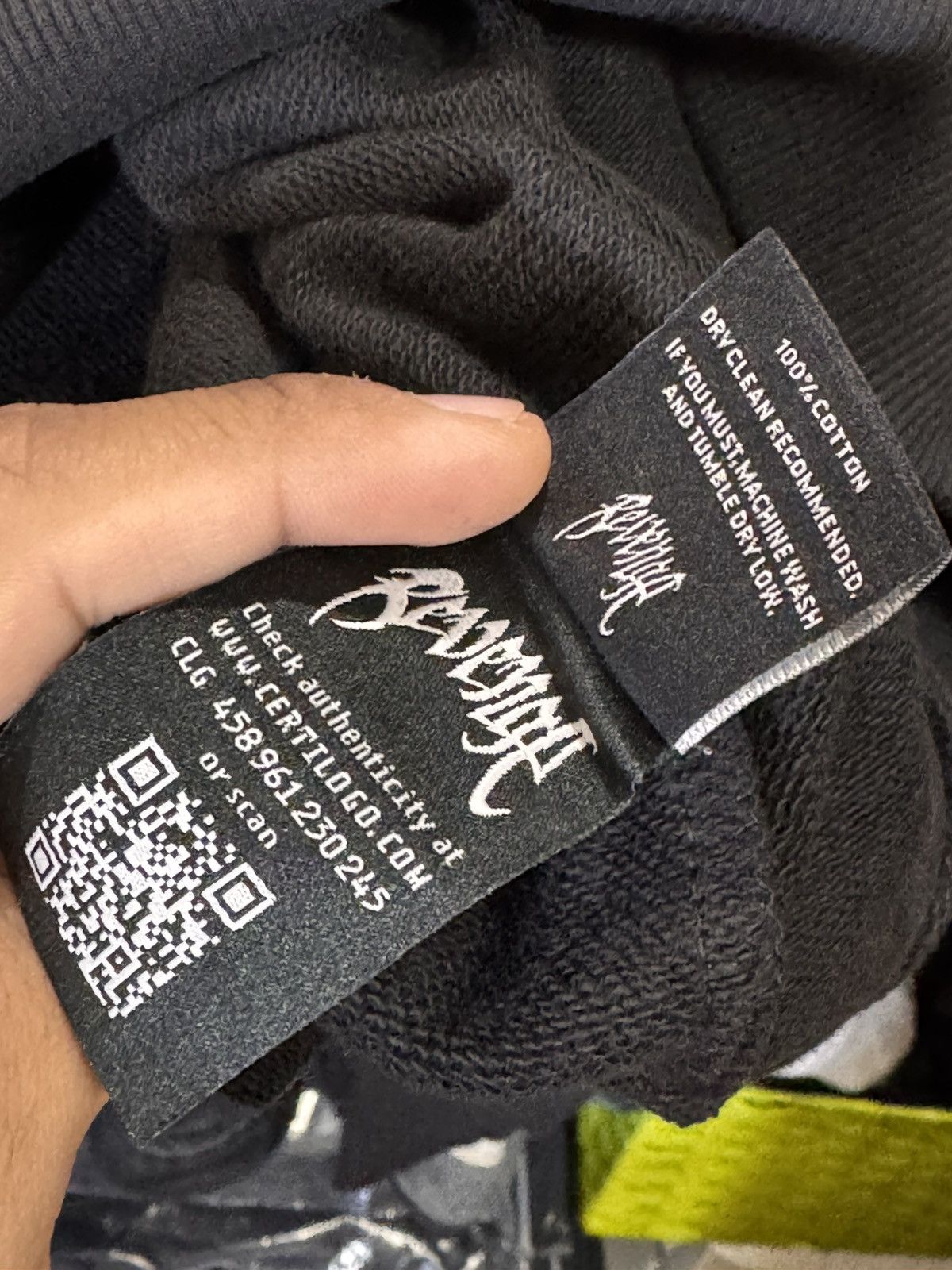Revenge Revenge Outline “Kill” Hoodie Size US M / EU 48-50 / 2 - 7 Thumbnail