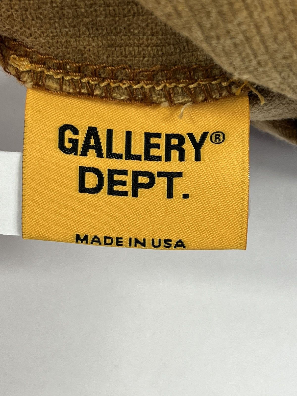 Gallery Dept. Corduroy Embroidered Logo Shorts Size US 32 / EU 48 - 10 Thumbnail