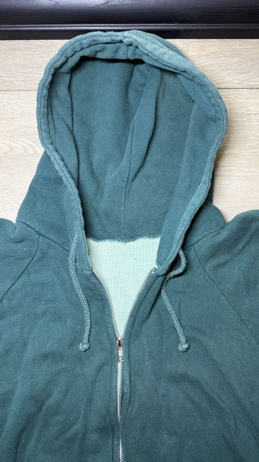 Dickies Vintage 1990s Dickies Thermal Lined Forrest Green Zip Up Size US L / EU 52-54 / 3 - 4 Thumbnail