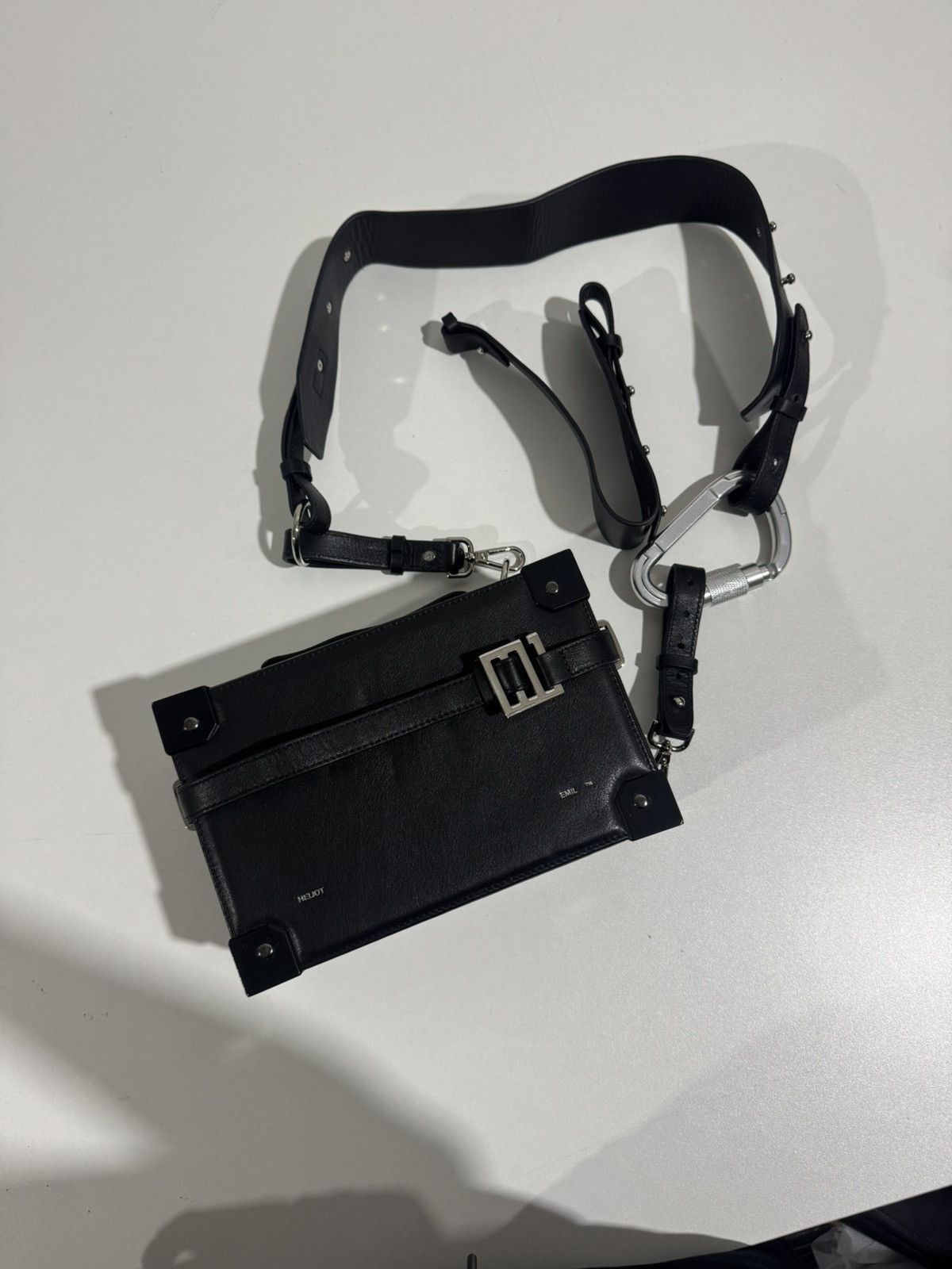 Heliot Emil Leather trunk shoulder bag Size ONE SIZE - 1 Thumbnail