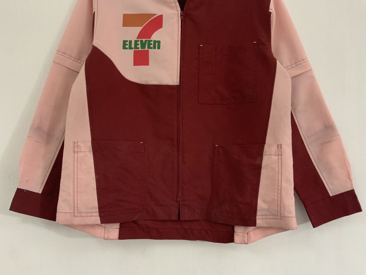 Japanese Brand Vintage 7 Eleven Uniform Zipper Jacket Size US L / EU 52-54 / 3 - 5 Thumbnail