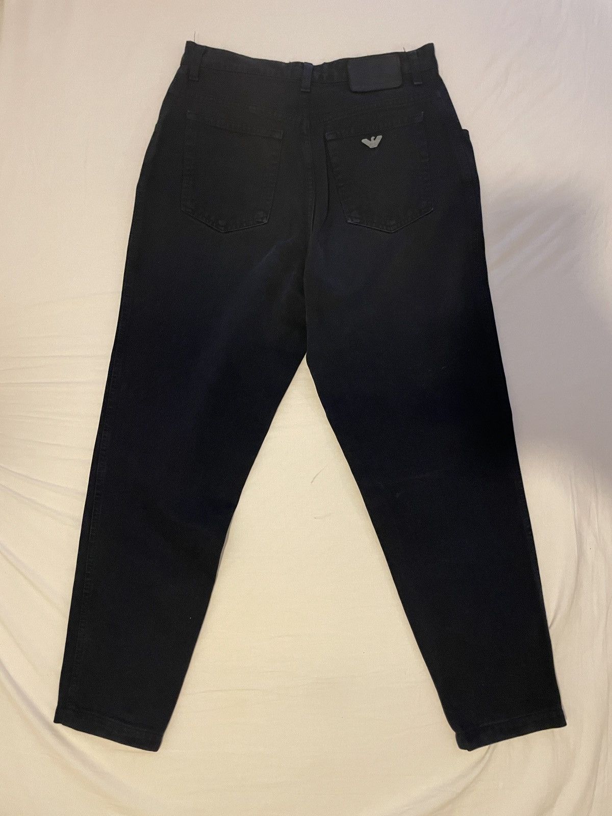 Armani Vintage Armani Jeans – Slim Fit – Dark Blue – Made in Italy Size US 33 - 3 Thumbnail
