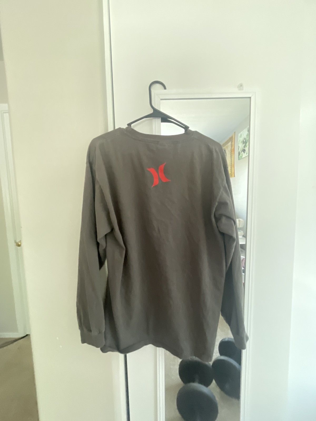 Hurley 100% COTTON VINTAGE LONG SLEEVE HURLEY SHIRT Size US L / EU 52-54 / 3 - 2 Thumbnail