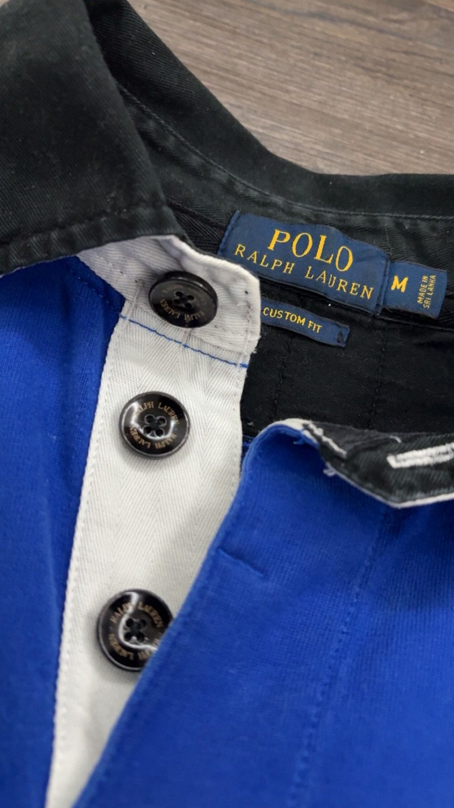 Polo Ralph Lauren VINTAGE RALPH LAUREN #3 BIG LOGO L/S RUGBY POLO T-SHIRT Size US M / EU 48-50 / 2 - 4 Thumbnail